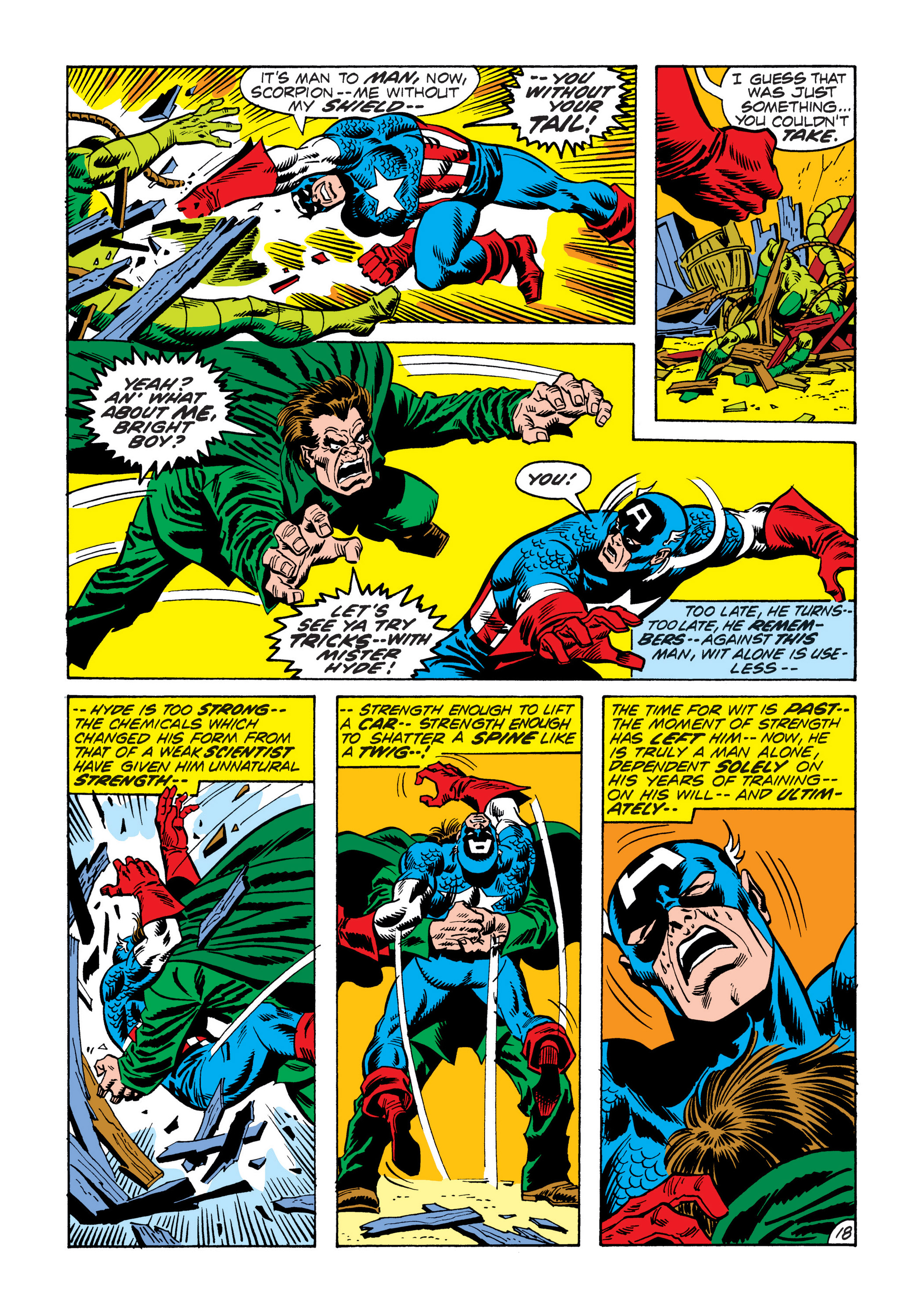 Read online Marvel Masterworks: Captain America comic -  Issue # TPB 7 (Part 1) - 92