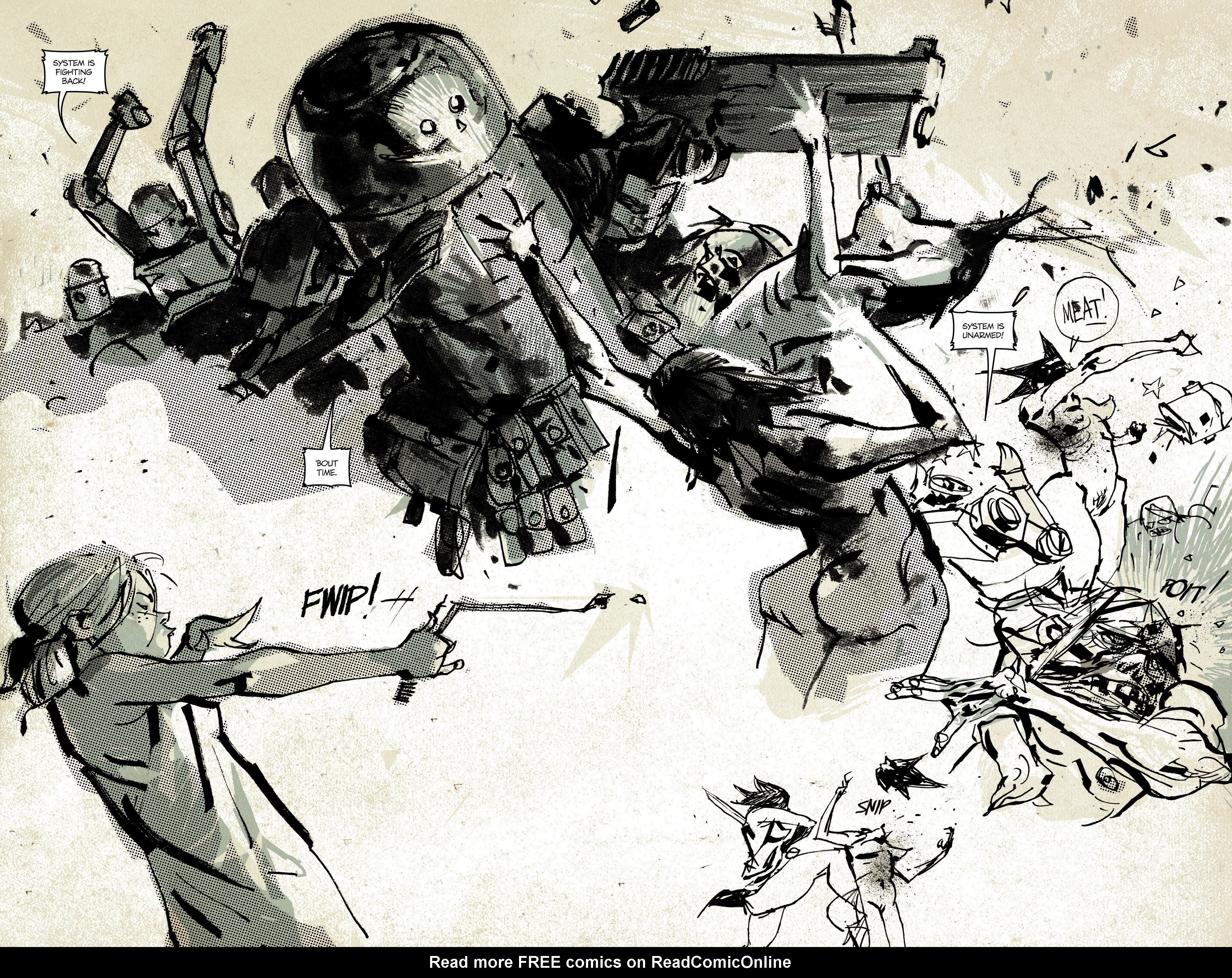 Read online ZVRC: Zombies Vs. Robots Classic comic -  Issue #3 - 59