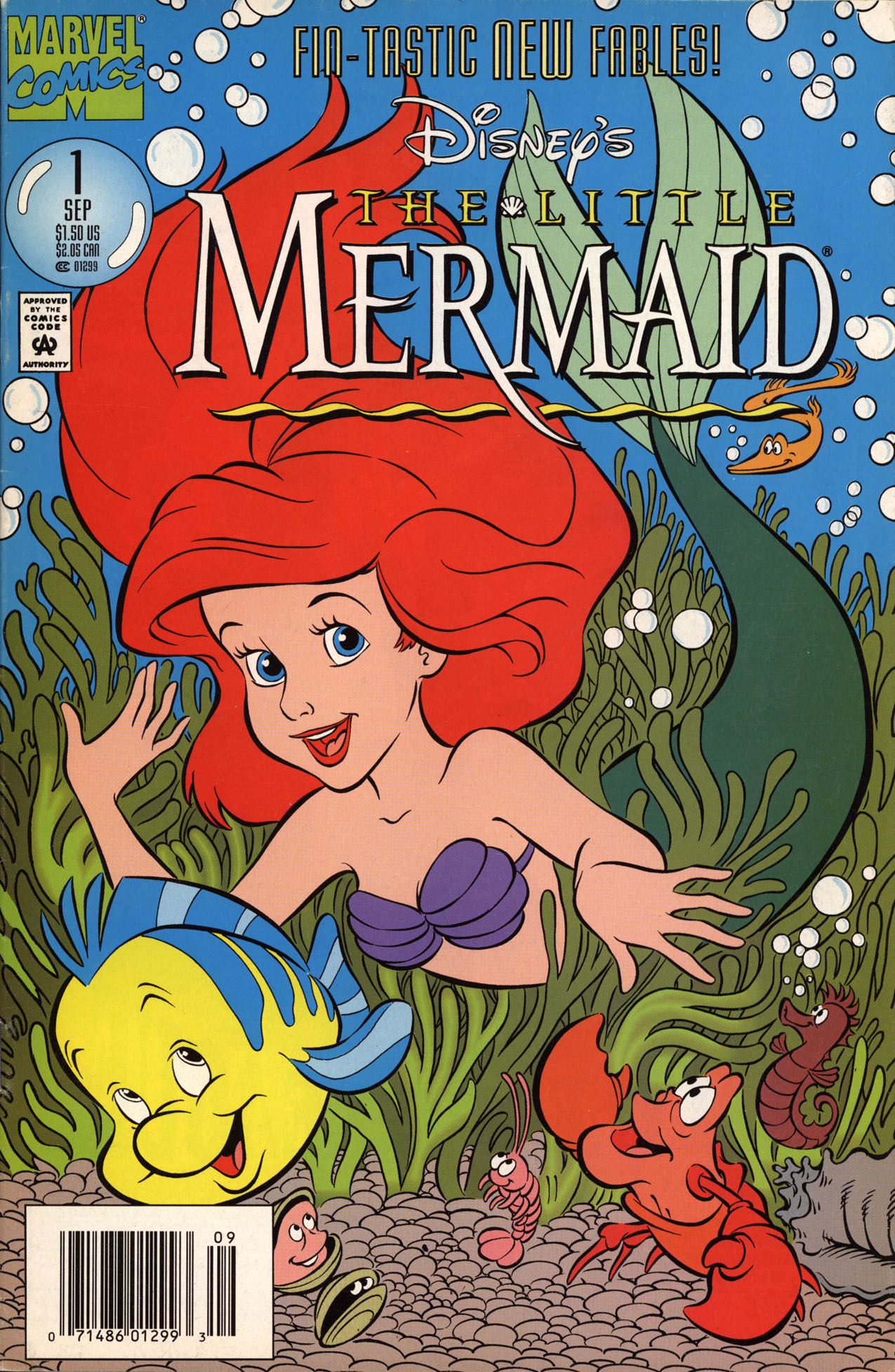 Read online Disney's The Little Mermaid comic -  Issue #1 - 1