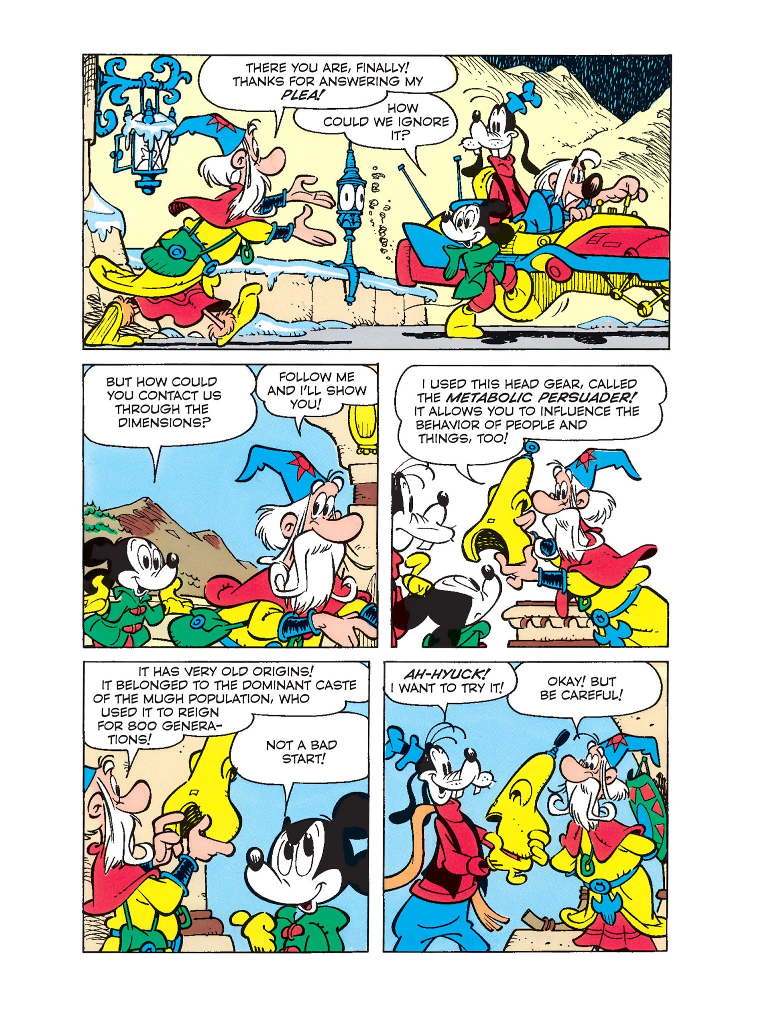 Read online Mickey Mouse and the Argaar Tournament: Return to the Land of Adventure comic -  Issue #1 - 23