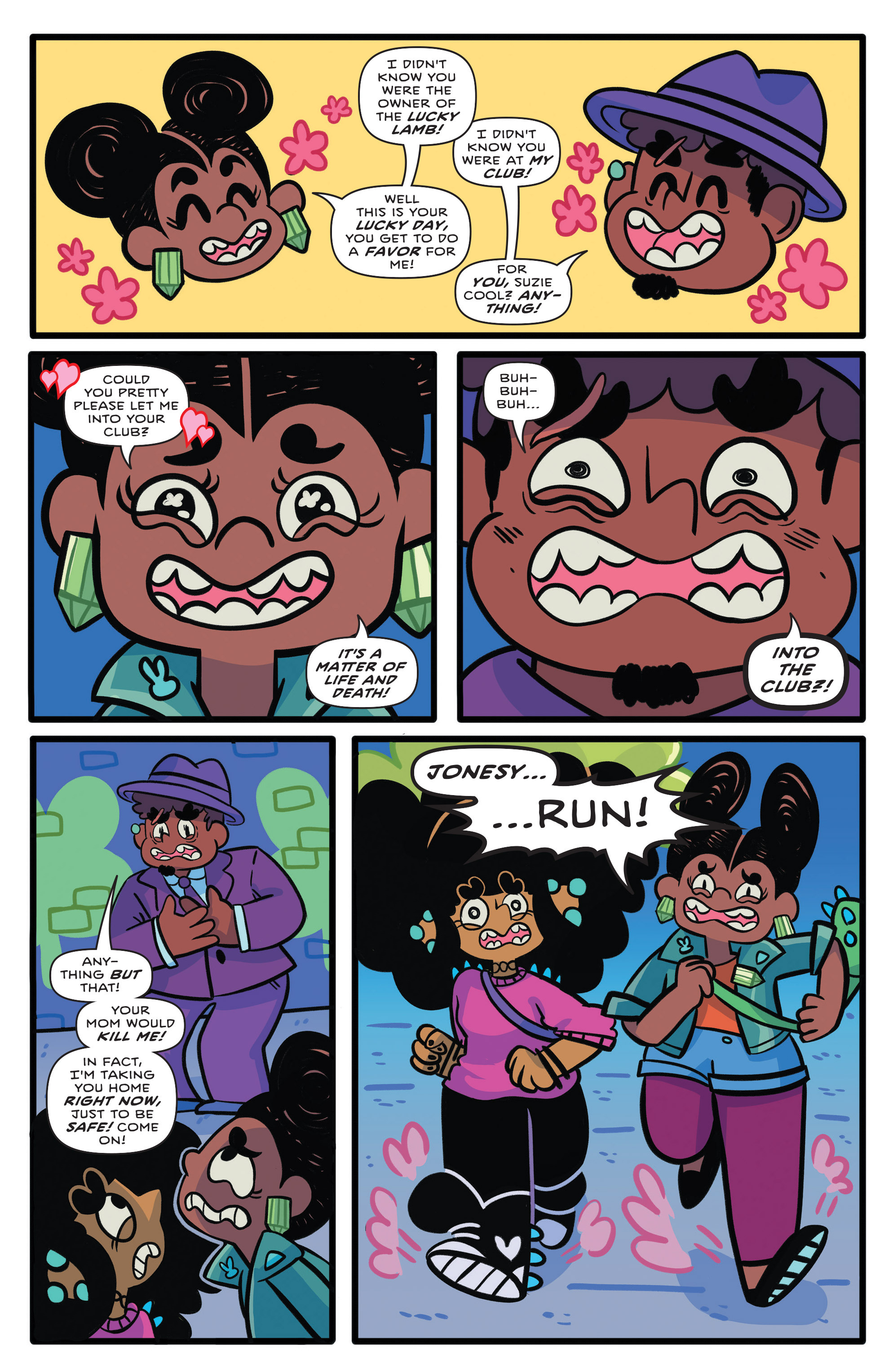 Read online Jonesy comic -  Issue #8 - 9