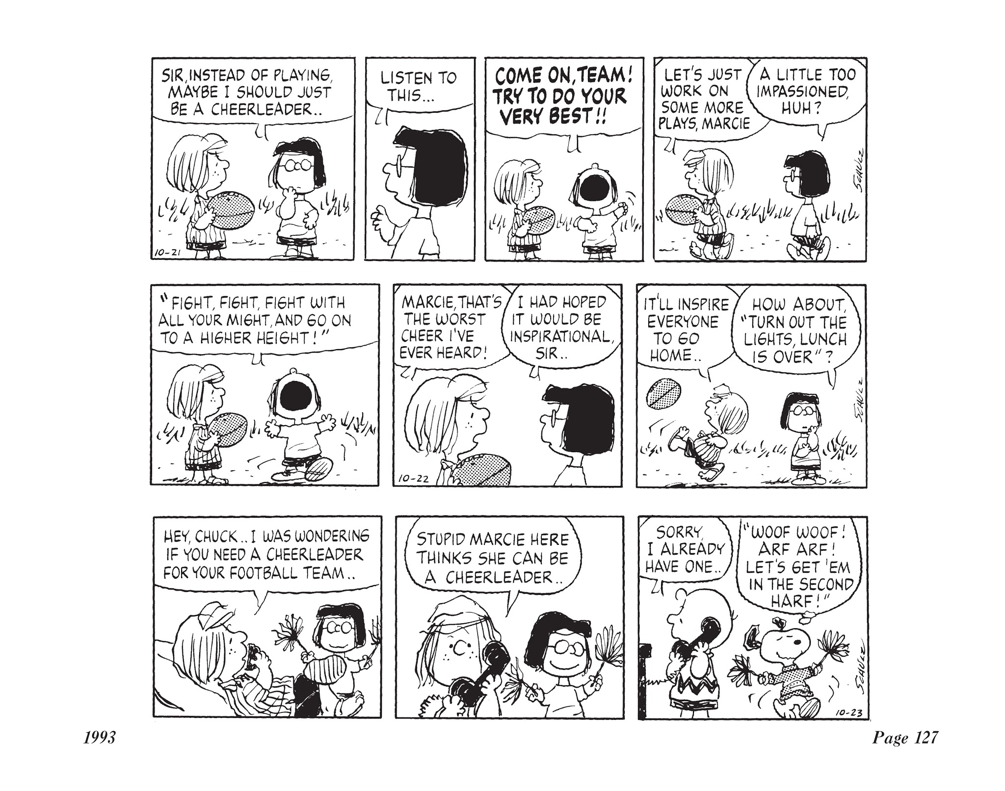 Read online The Complete Peanuts comic -  Issue # TPB 22 - 144