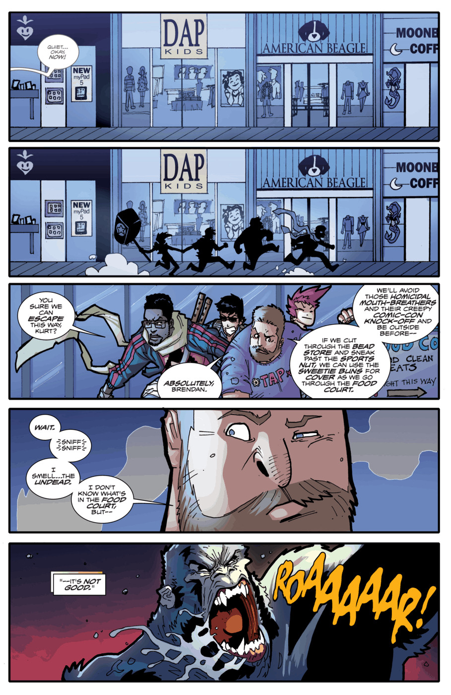 Read online Fanboys vs. Zombies comic -  Issue #8 - 6