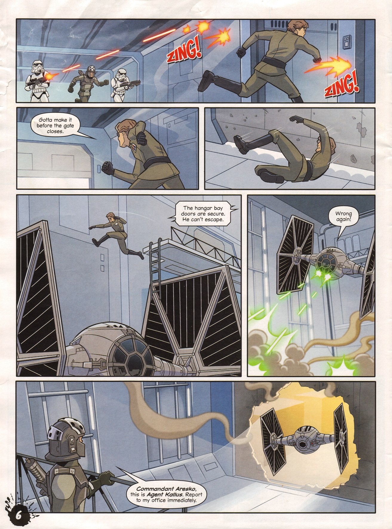 Read online Star Wars Rebels Magazine comic -  Issue #4 - 6