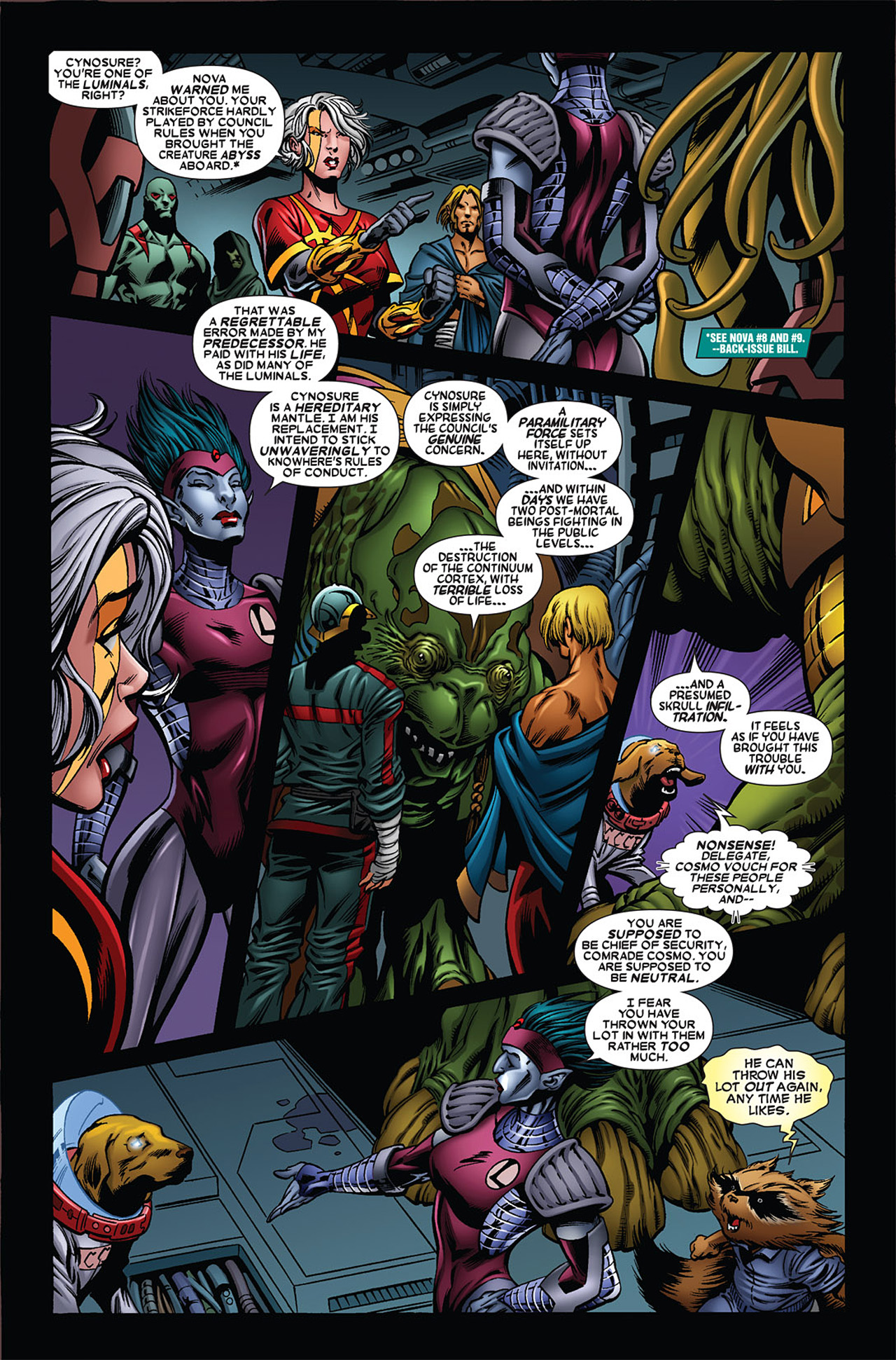 Read online Guardians of the Galaxy (2008) comic -  Issue #4 - 12