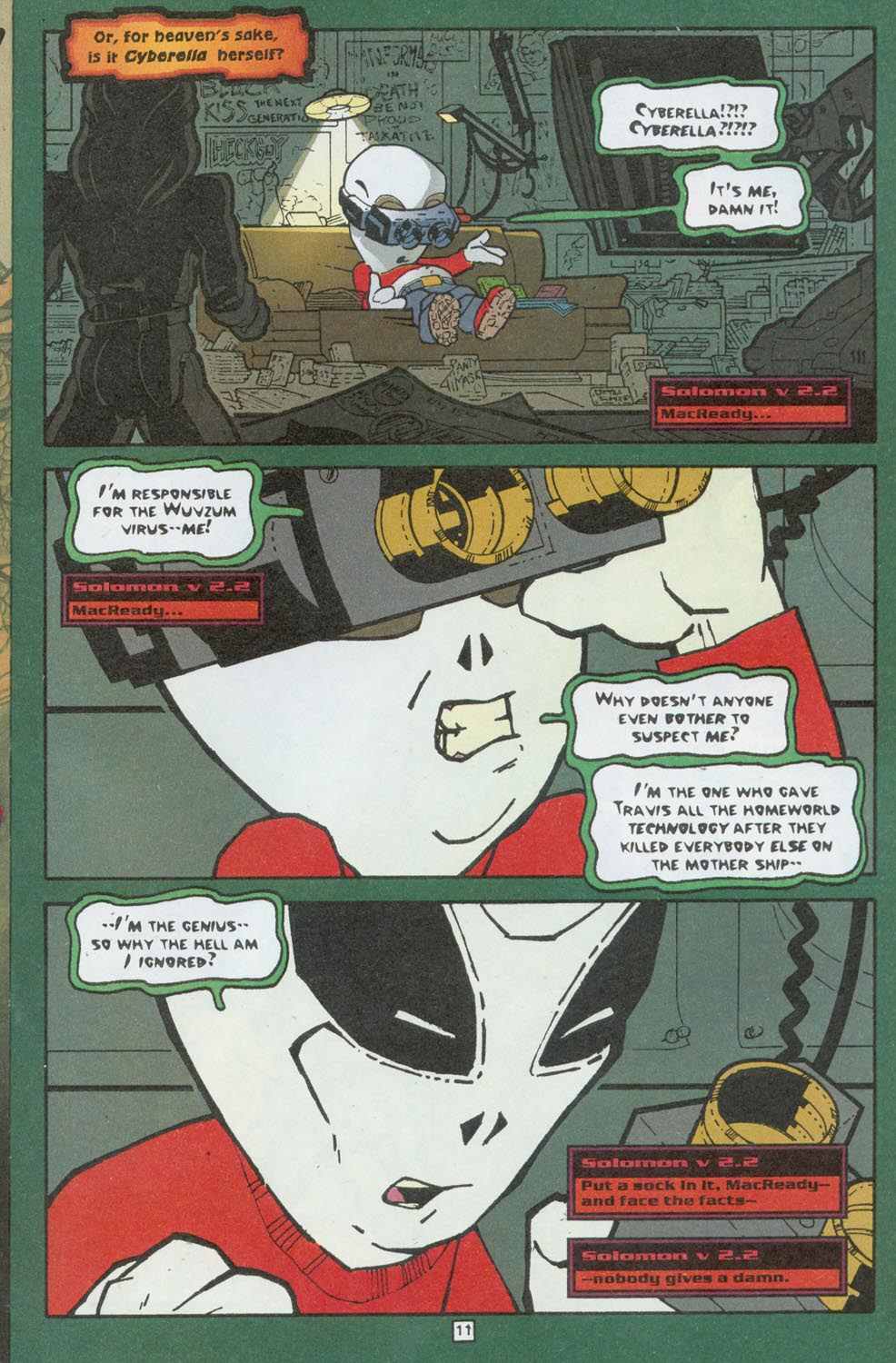 Read online Cyberella comic -  Issue #11 - 11