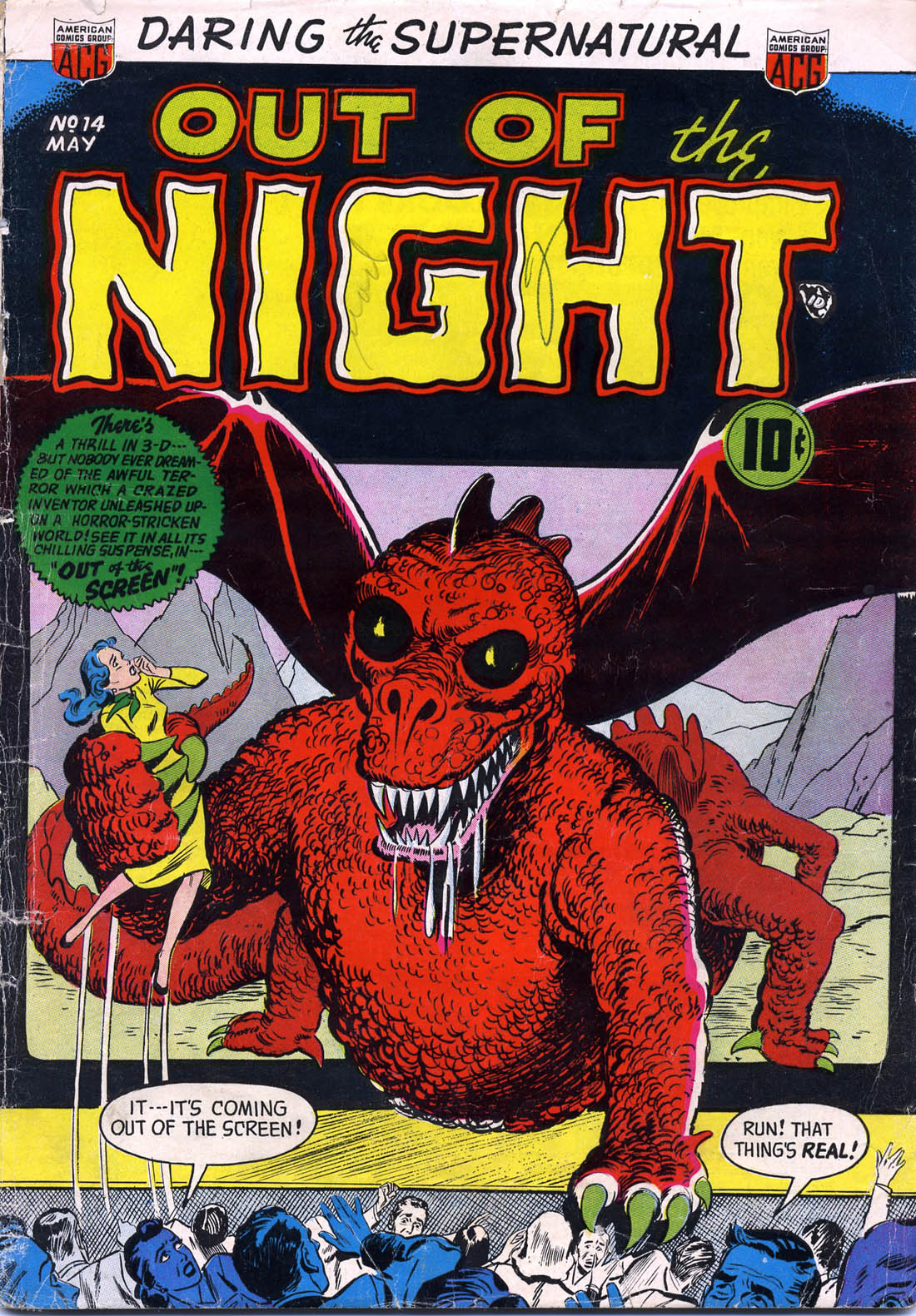 Read online Out of the Night comic -  Issue #14 - 1