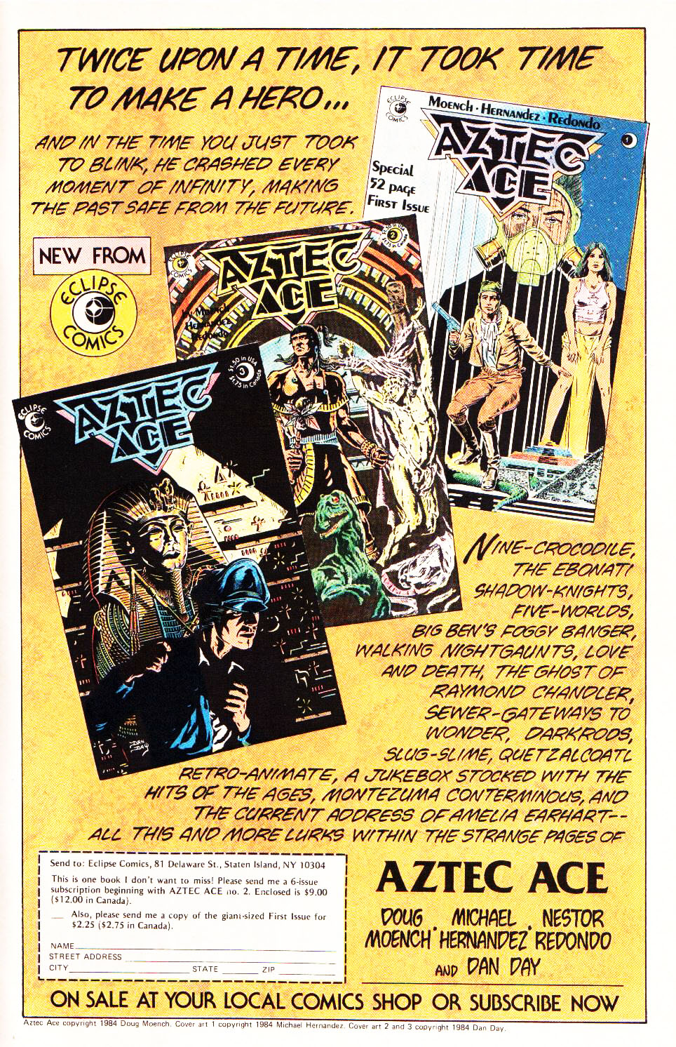 Read online Aztec Ace comic -  Issue #5 - 27
