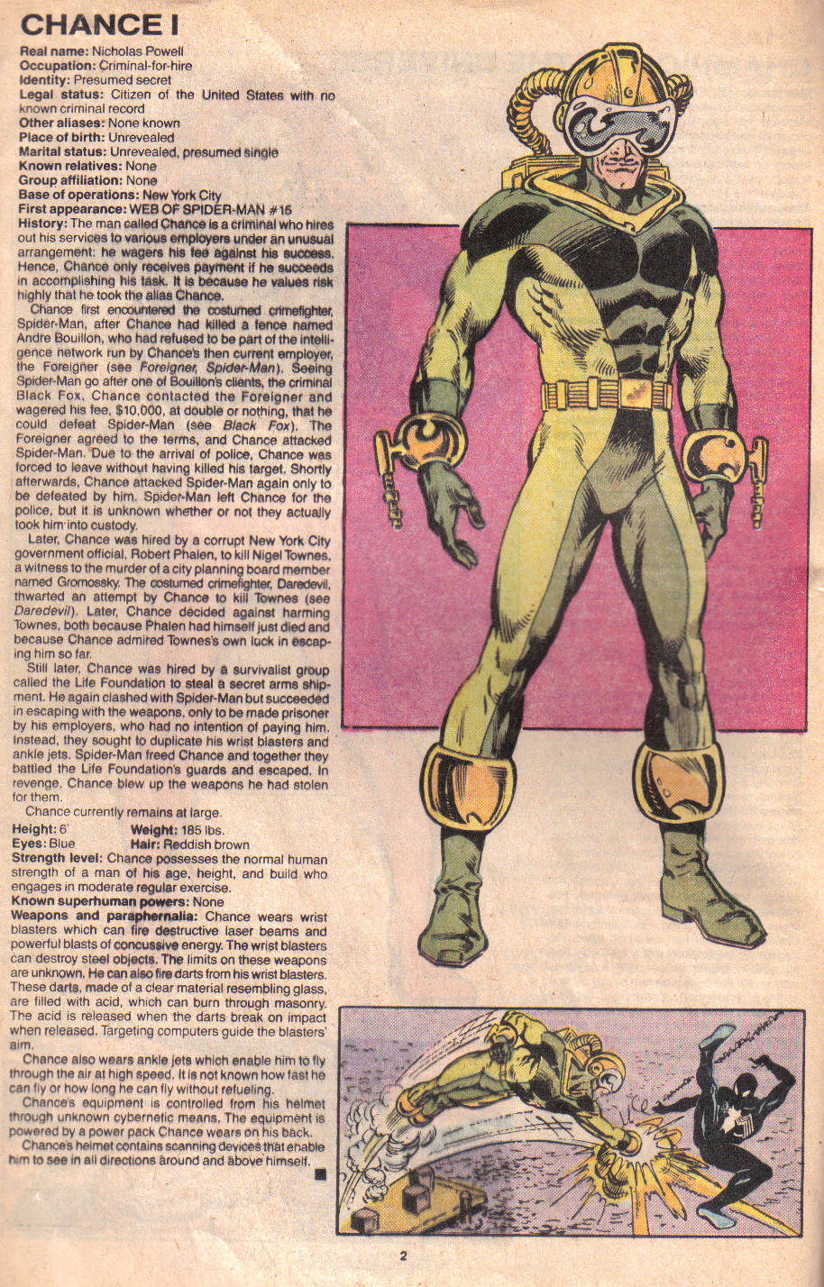Read online The Official Handbook of the Marvel Universe: Update '89 comic -  Issue #2 - 3