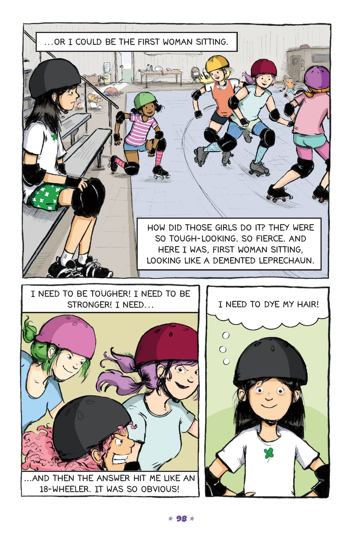 Read online Roller Girl comic -  Issue # TPB (Part 1) - 95