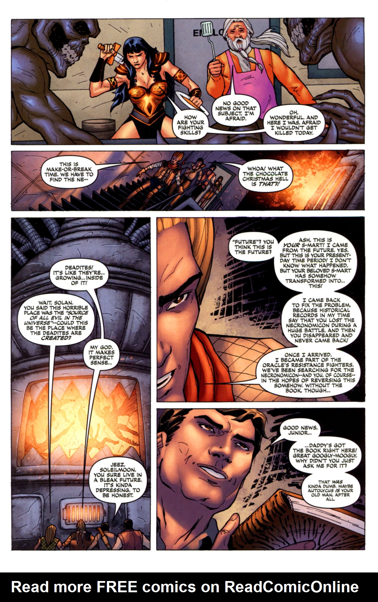 Read online Xena / Army of Darkness: What...Again?! comic -  Issue #3 - 16