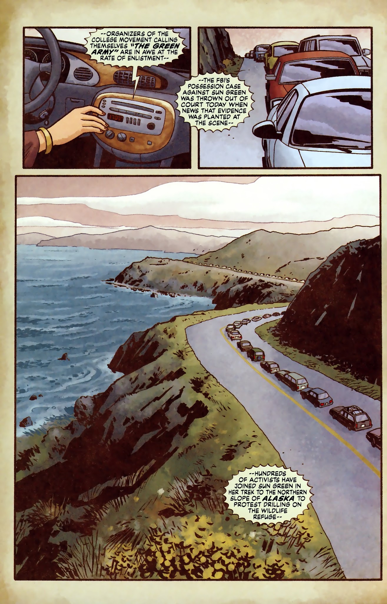 Read online Neil Young's Greendale comic -  Issue # TPB - 151