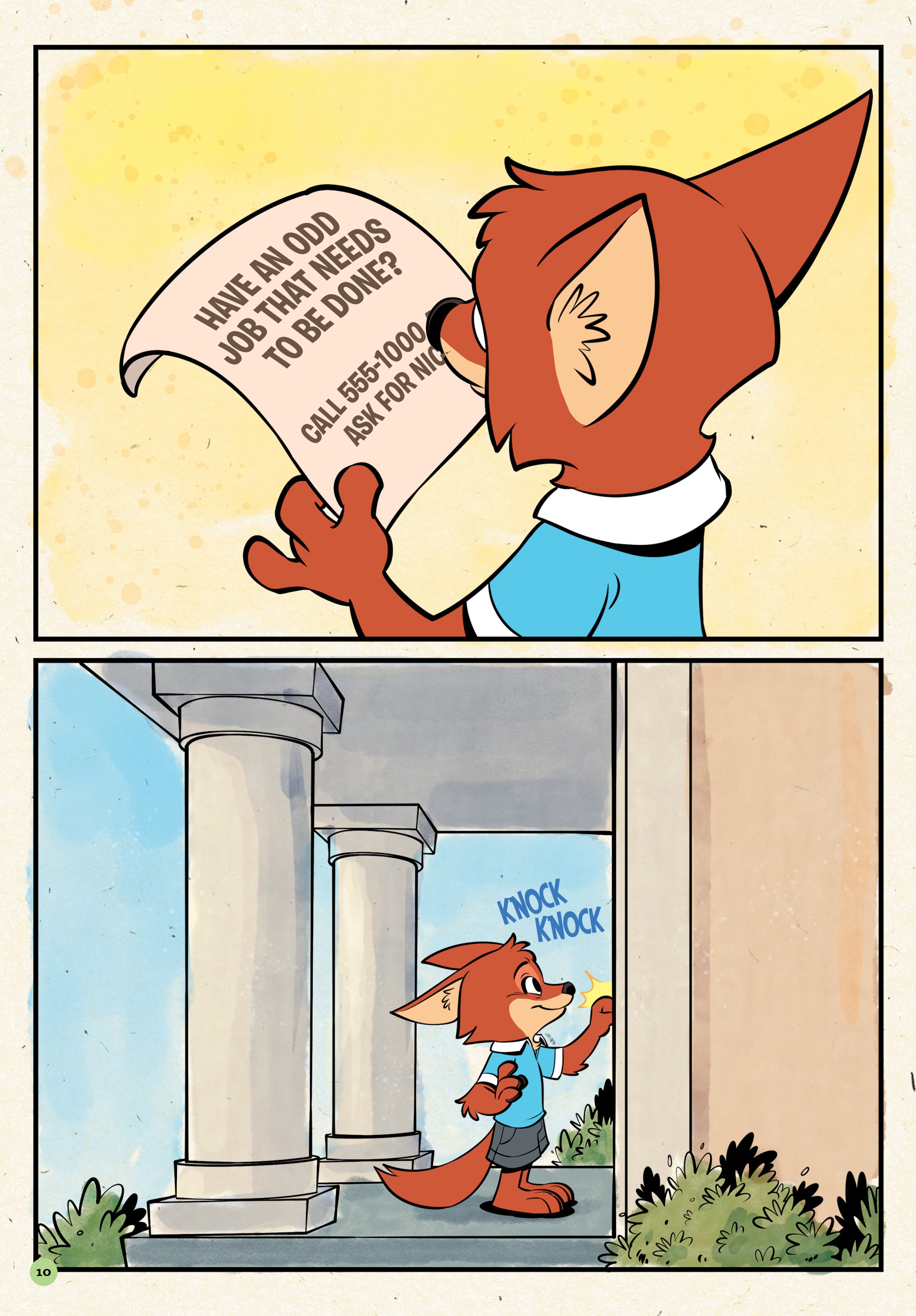 Read online Zootopia: A Hard Day's Work comic -  Issue # Full - 10