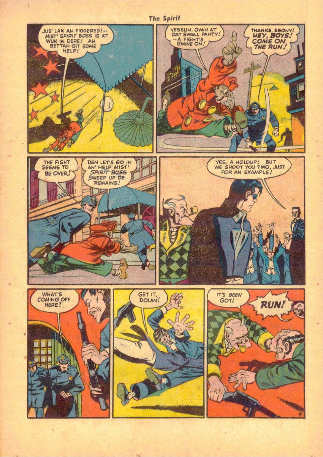 Read online The Spirit (1944) comic -  Issue #8 - 32