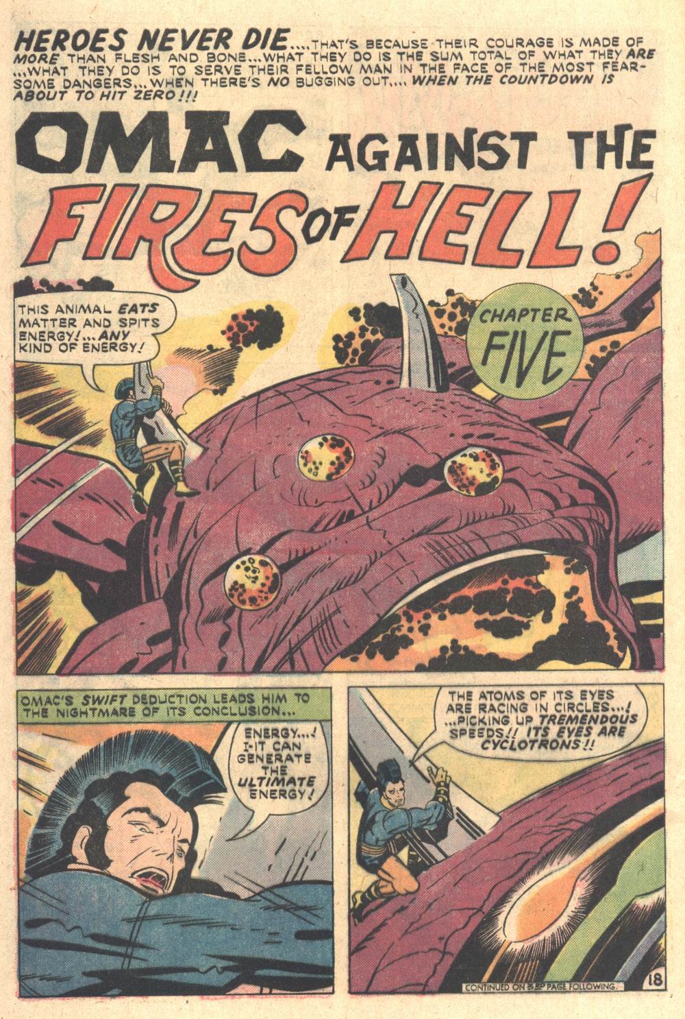 Read online OMAC (1974) comic -  Issue #4 - 19