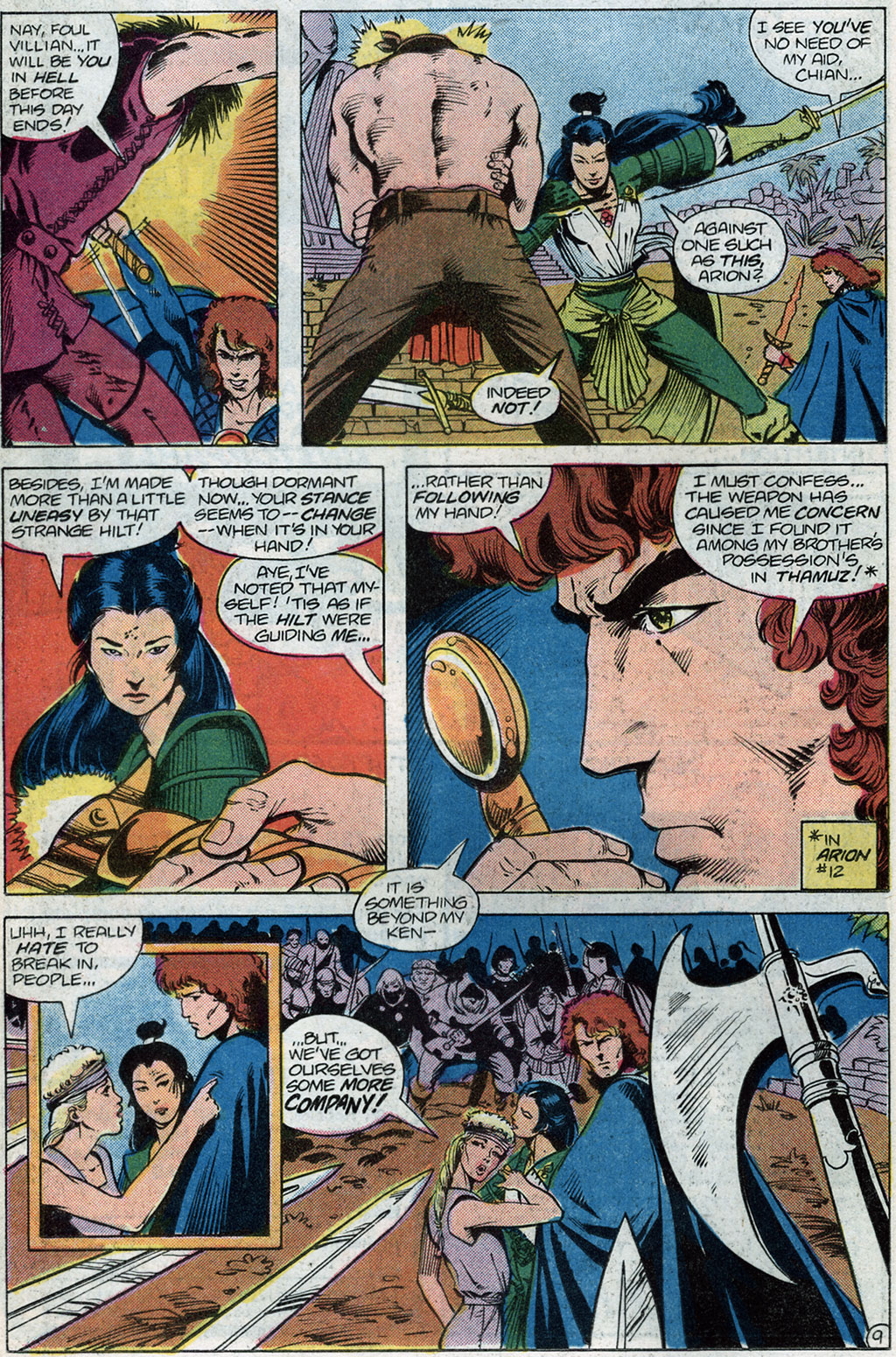 Read online Arion, Lord of Atlantis comic -  Issue #14 - 11