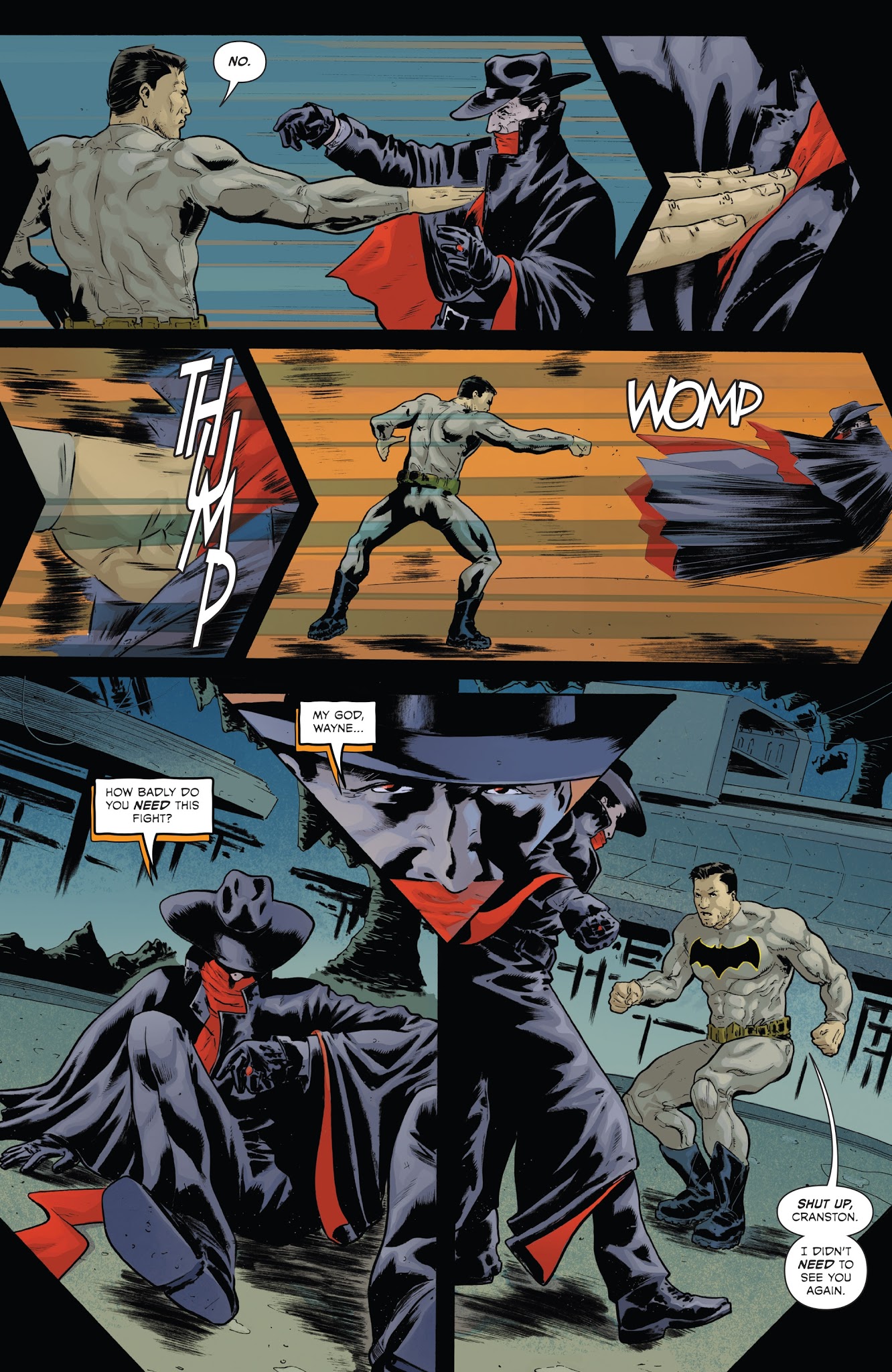 Read online The Shadow/Batman comic -  Issue #2 - 22