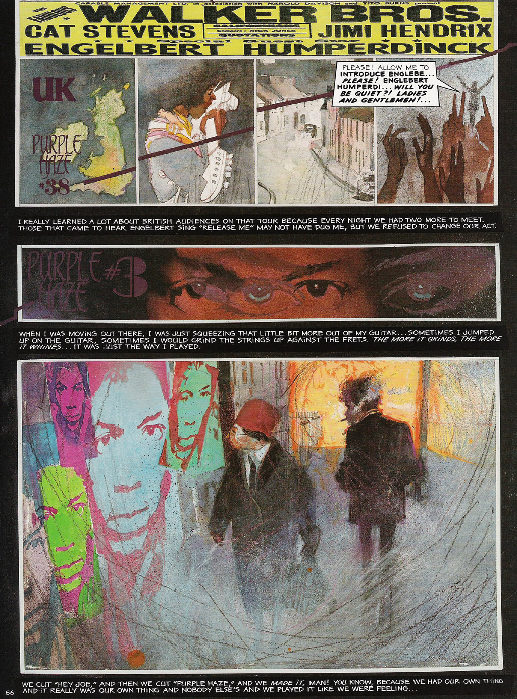 Voodoo Child - The Illustrated Legend of Jimi Hendrix issue TPB - Page 69