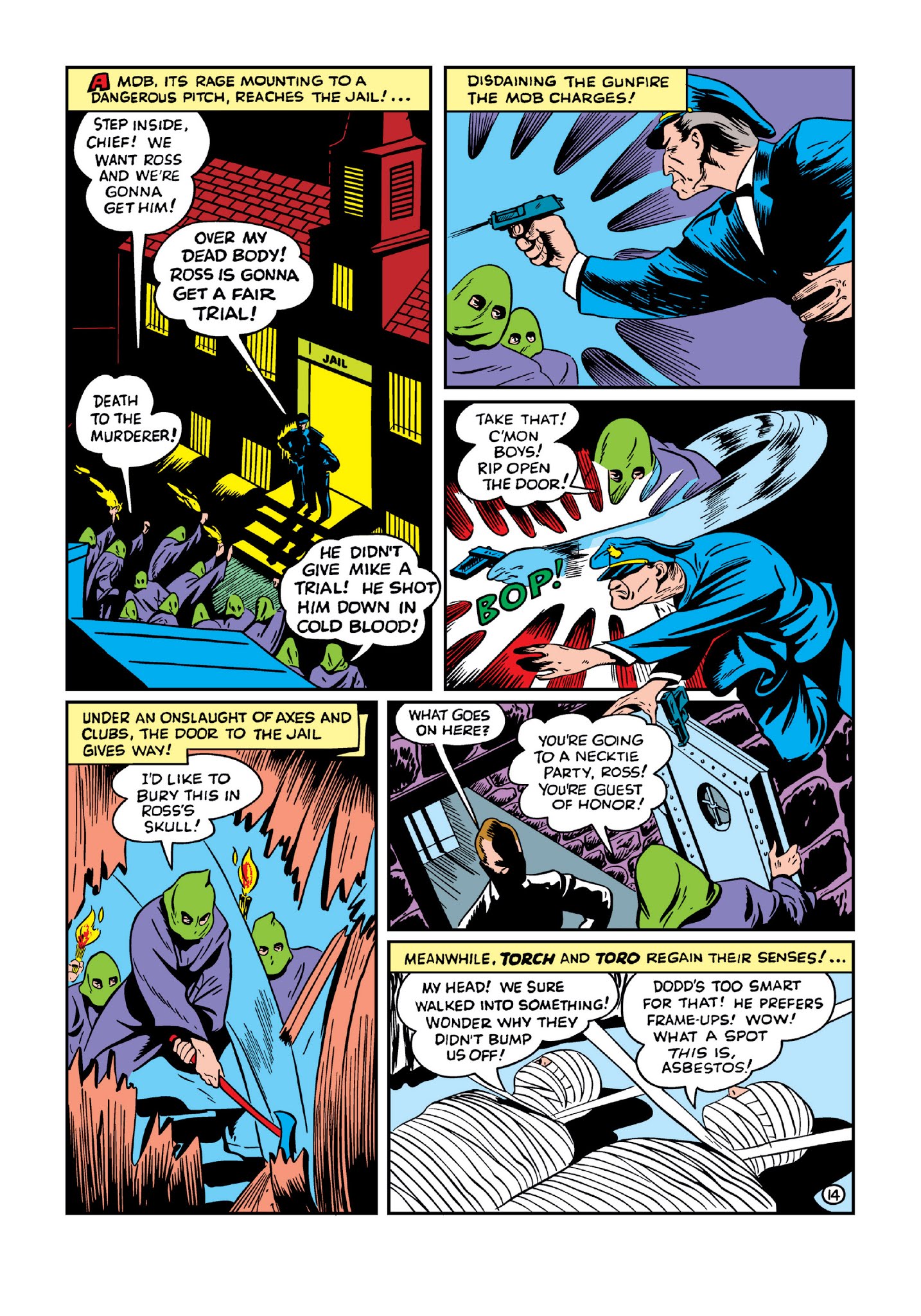 Read online Marvel Masterworks: Golden Age Human Torch comic -  Issue # TPB 3 (Part 1) - 23