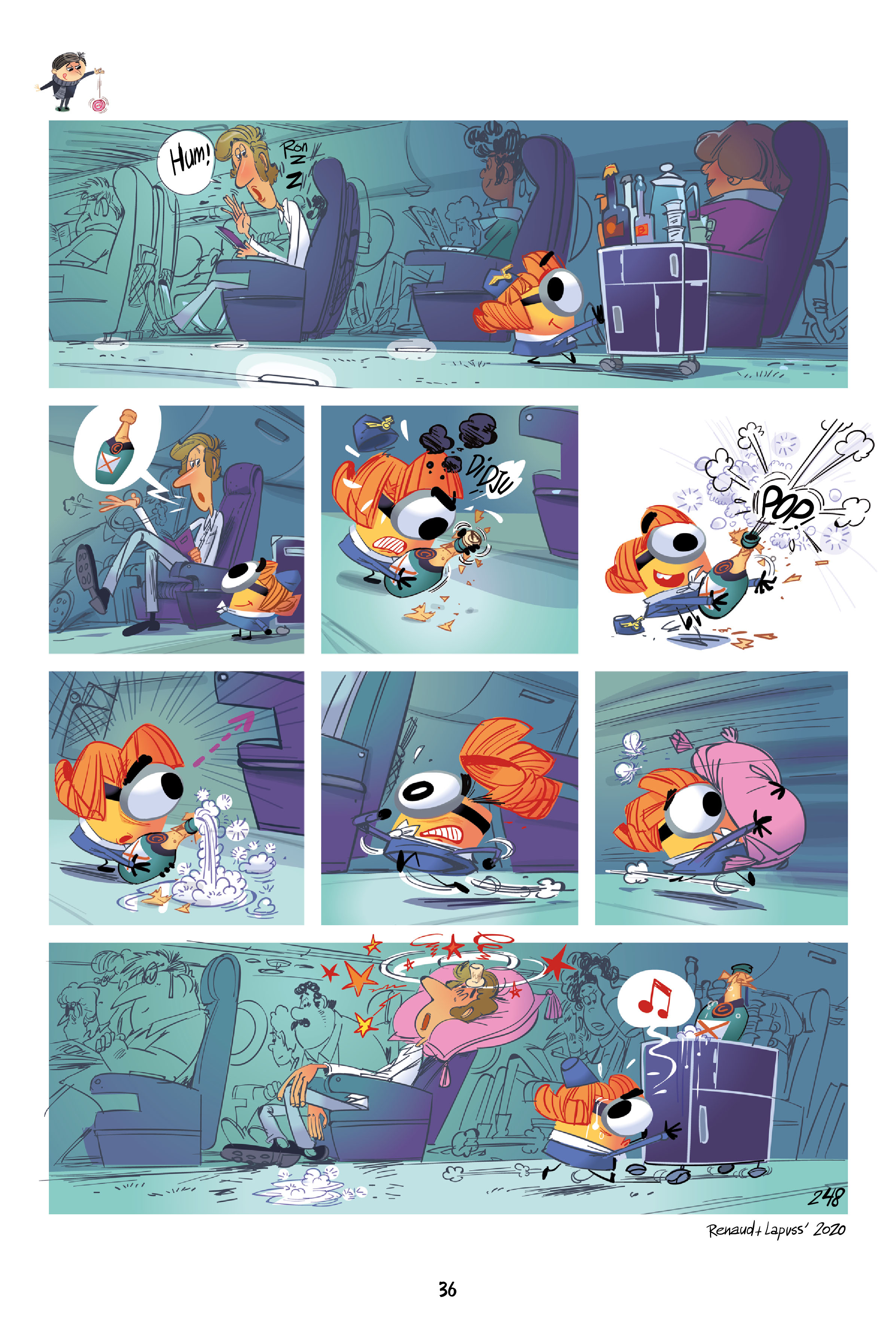 Read online Minions: Mini Boss comic -  Issue # Full - 36