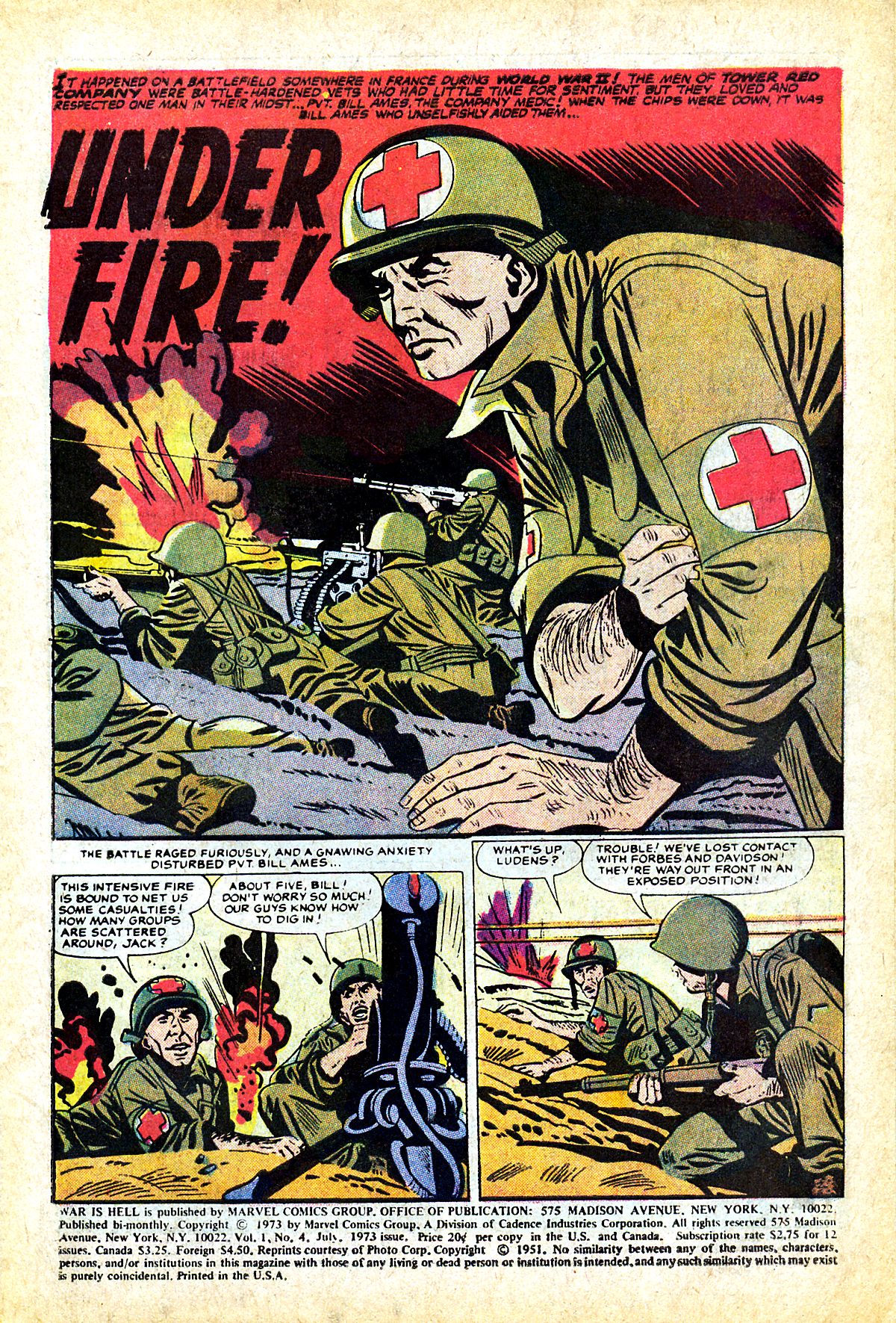 Read online War Is Hell comic -  Issue #4 - 3