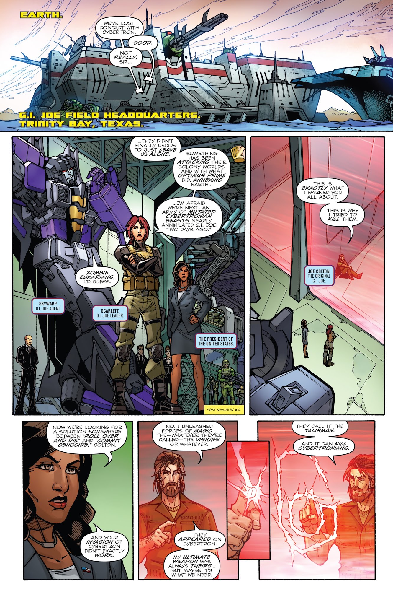 Read online Transformers: Unicron comic -  Issue #4 - 6