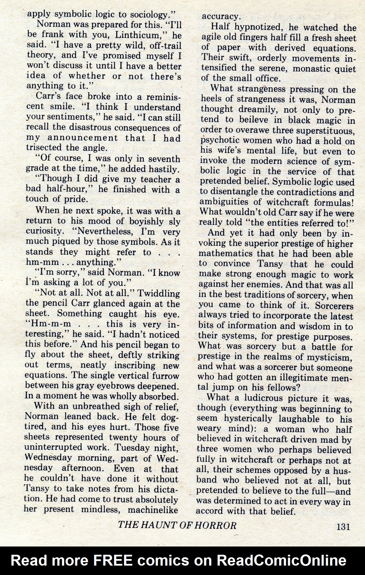 Read online The Haunt of Horror comic -  Issue # TPB 2 - 128