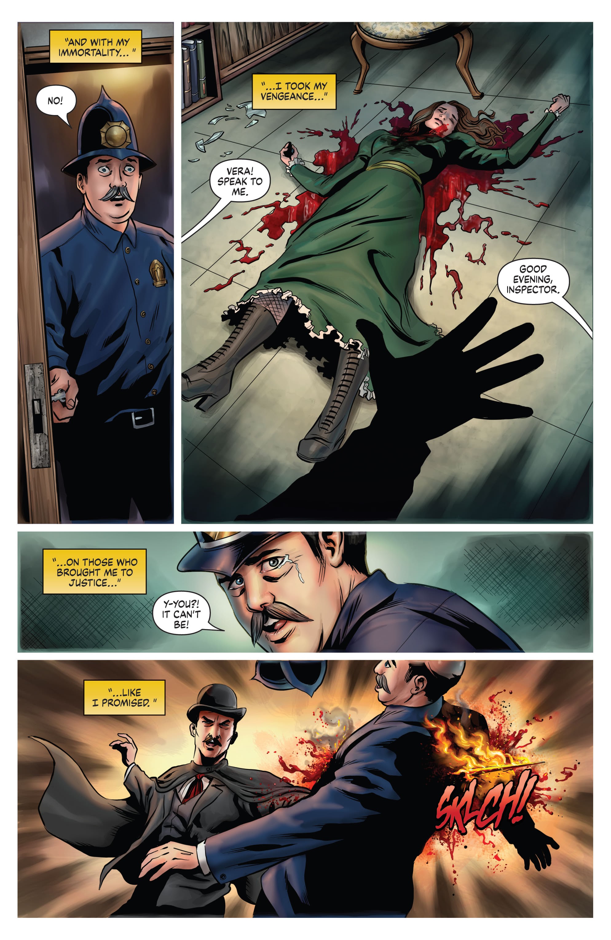 Read online Grimm Tales of Terror Quarterly: H.H. Holmes comic -  Issue # Full - 65