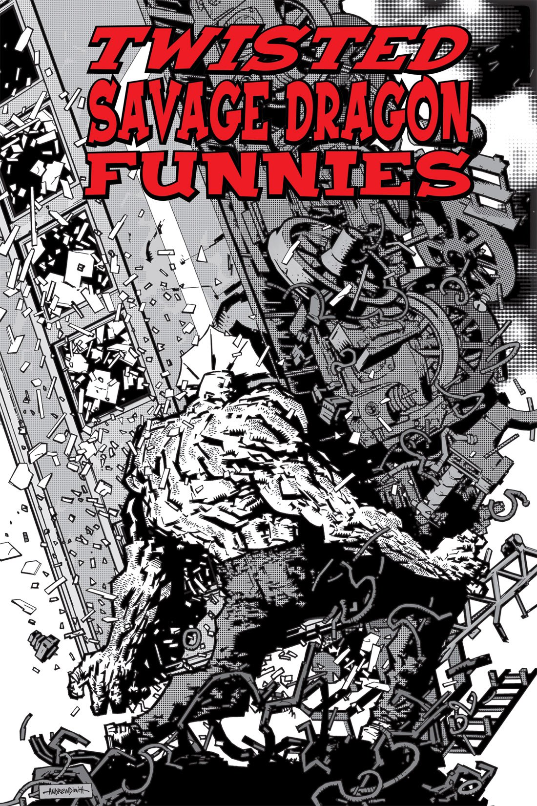 Read online Twisted Savage Dragon Funnies comic -  Issue # TPB - 17