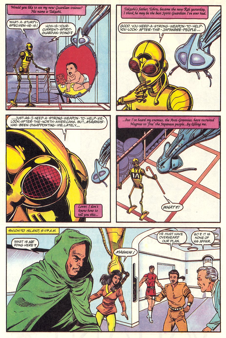 Read online Magnus Robot Fighter (1991) comic -  Issue #6 - 12