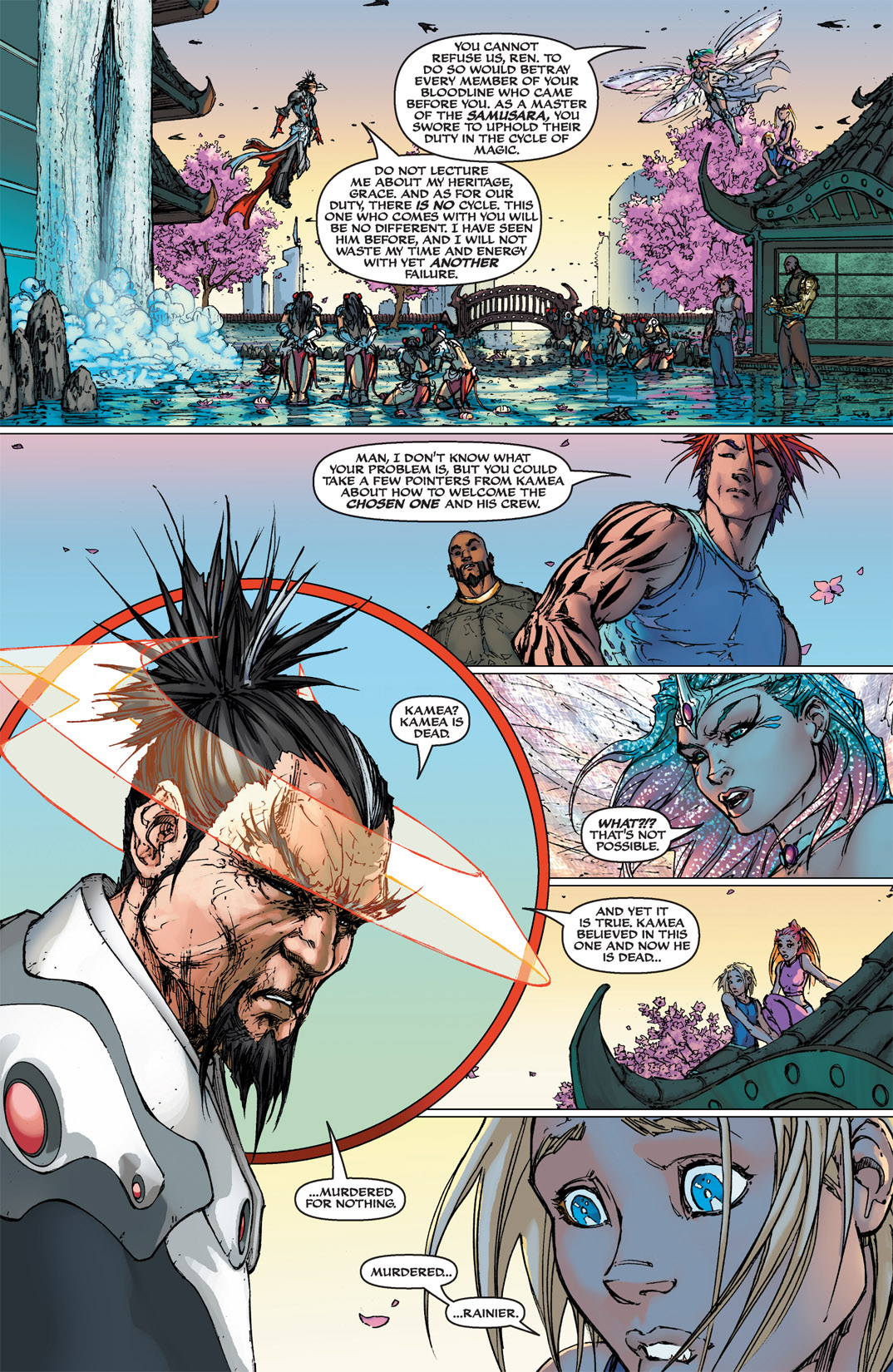 Read online Michael Turner's Soulfire (2003) comic -  Issue #6 - 8
