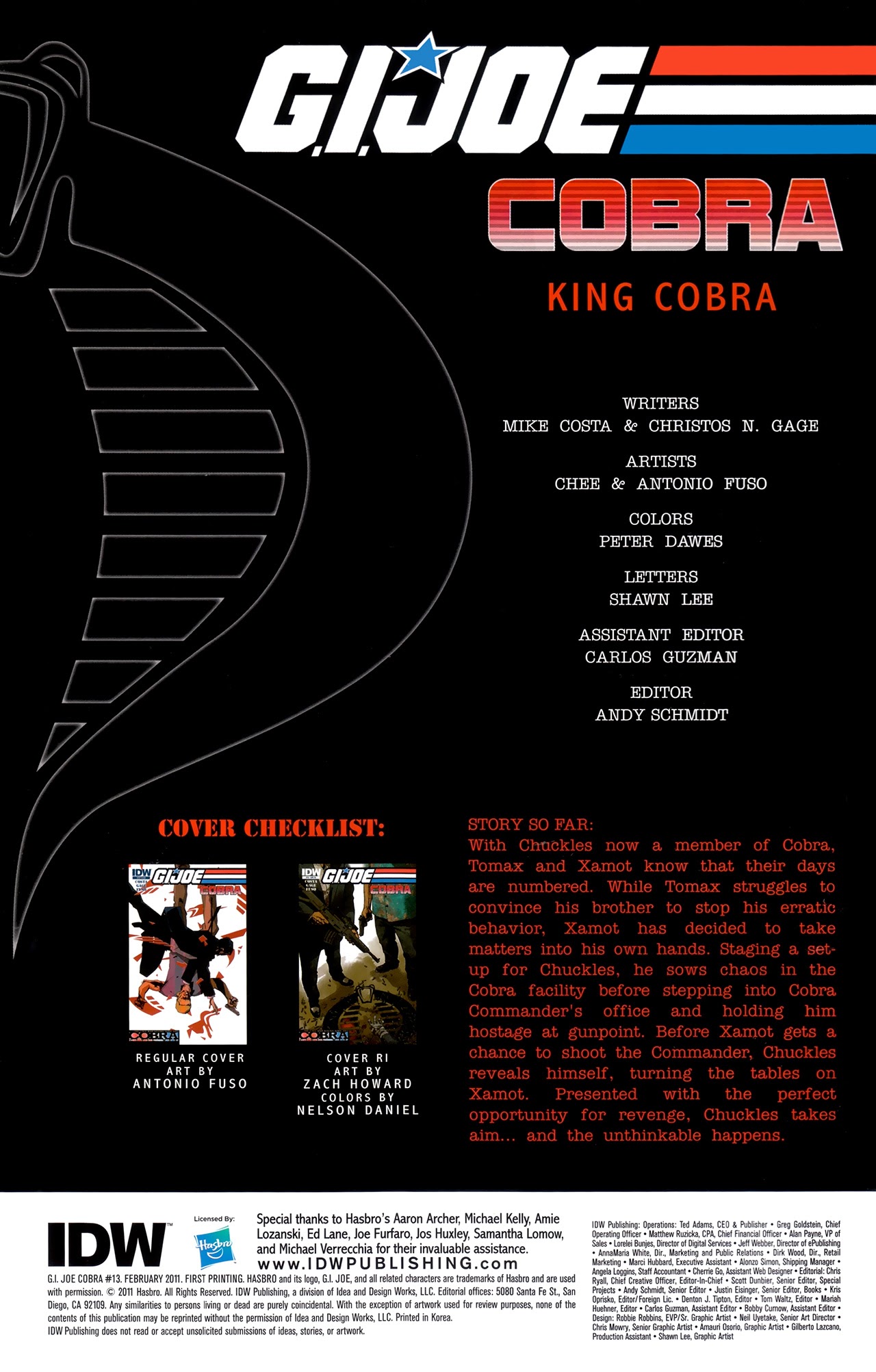 Read online G.I. Joe Cobra (2010) comic -  Issue #13 - 2