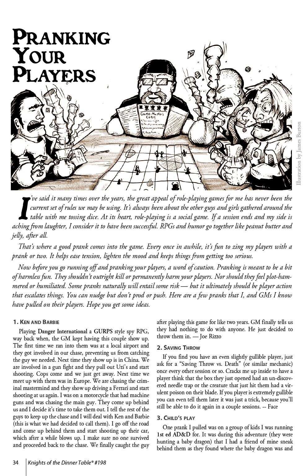 Read online Knights of the Dinner Table comic -  Issue #198 - 36