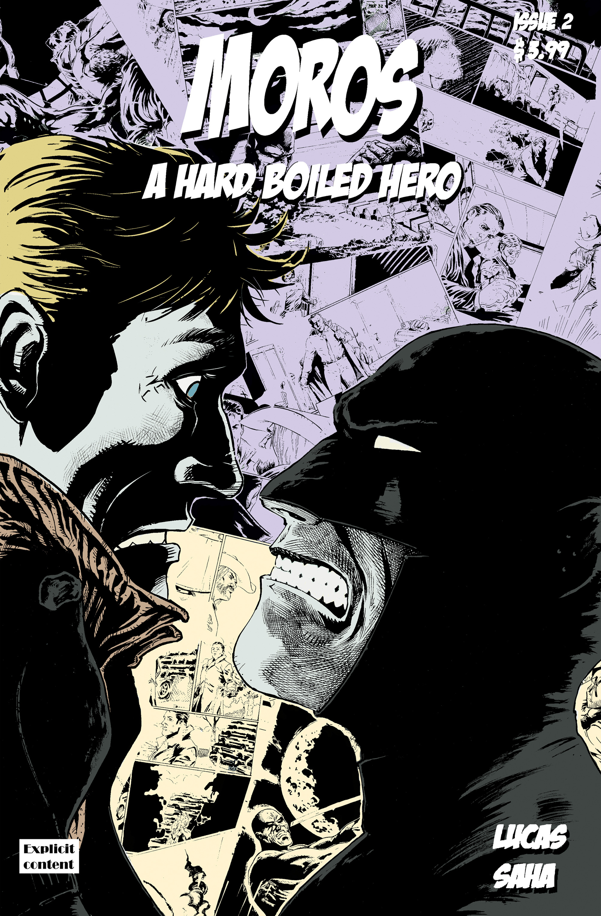 Read online Moros: A Hard Boiled Hero comic -  Issue #2 - 1