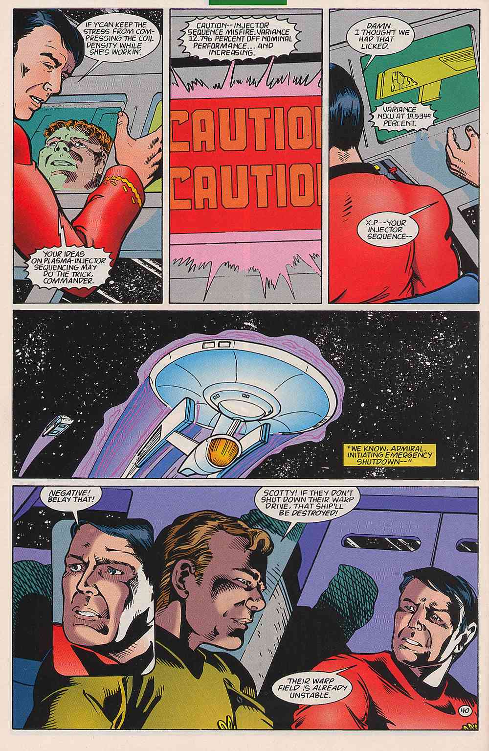 Read online Star Trek (1989) comic -  Issue #75 - 40