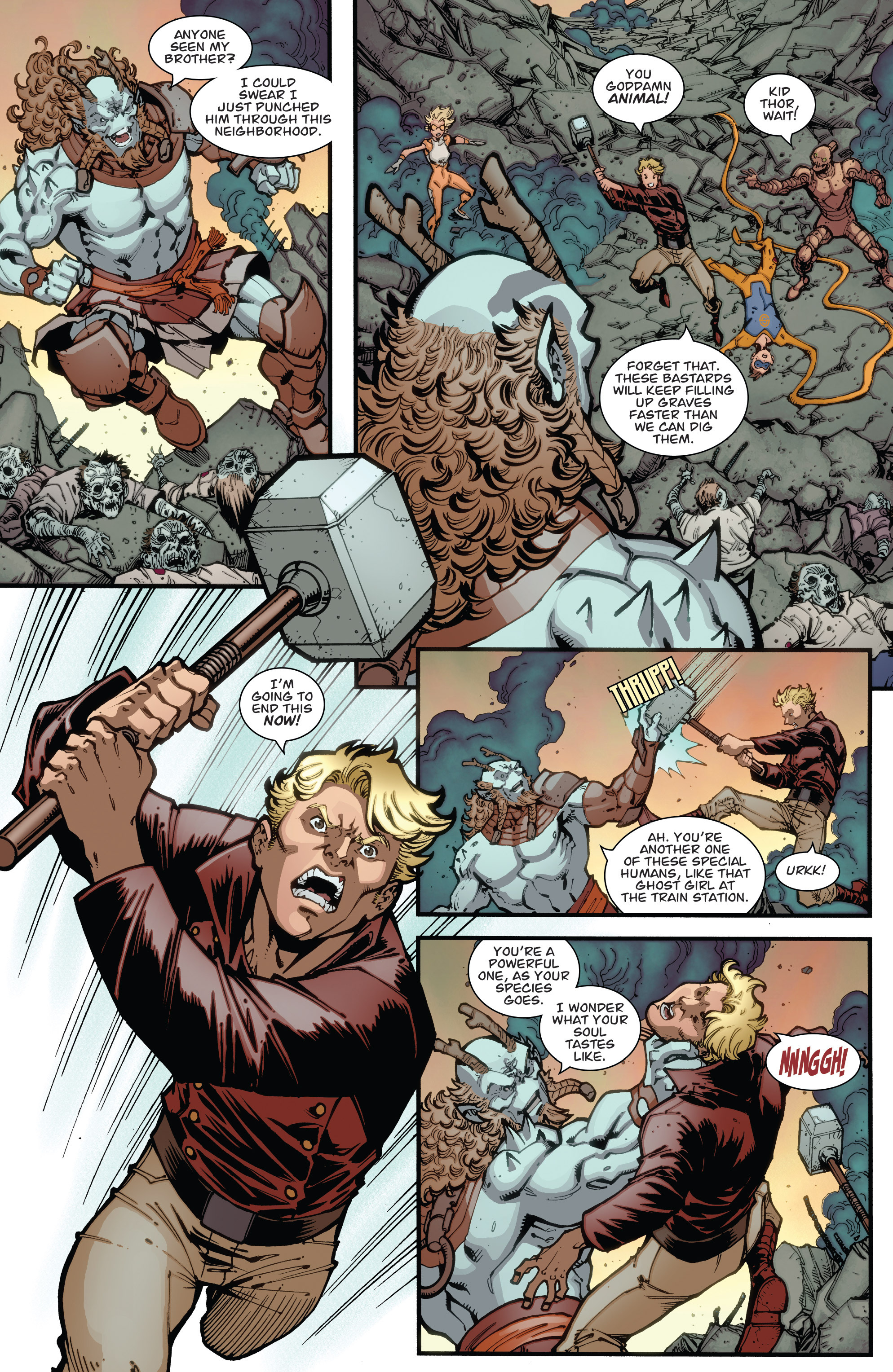 Read online Guarding the Globe (2012) comic -  Issue #6 - 7