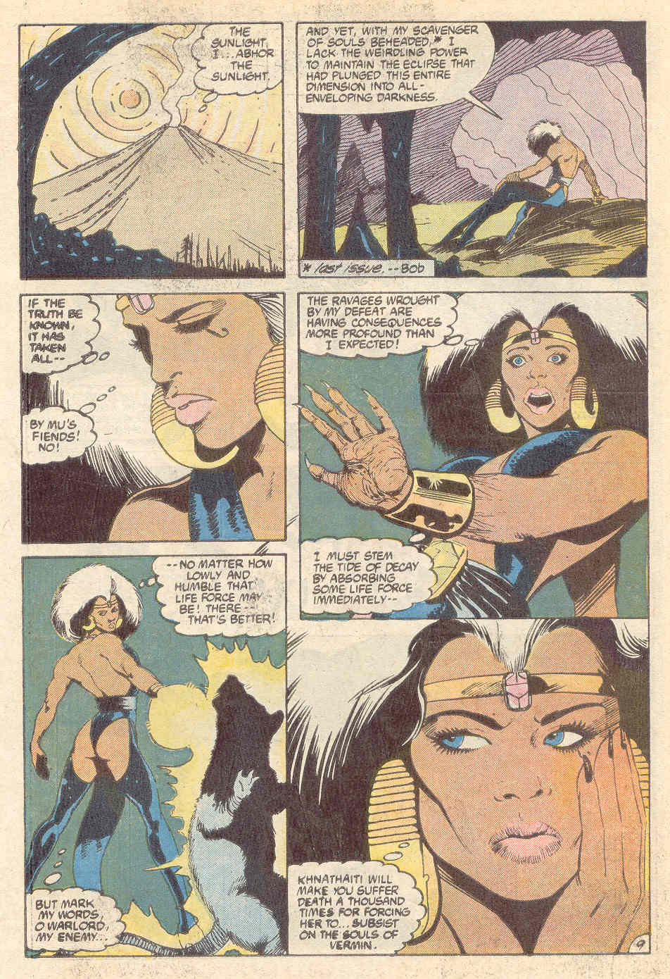 Read online Warlord (1976) comic -  Issue #127 - 9