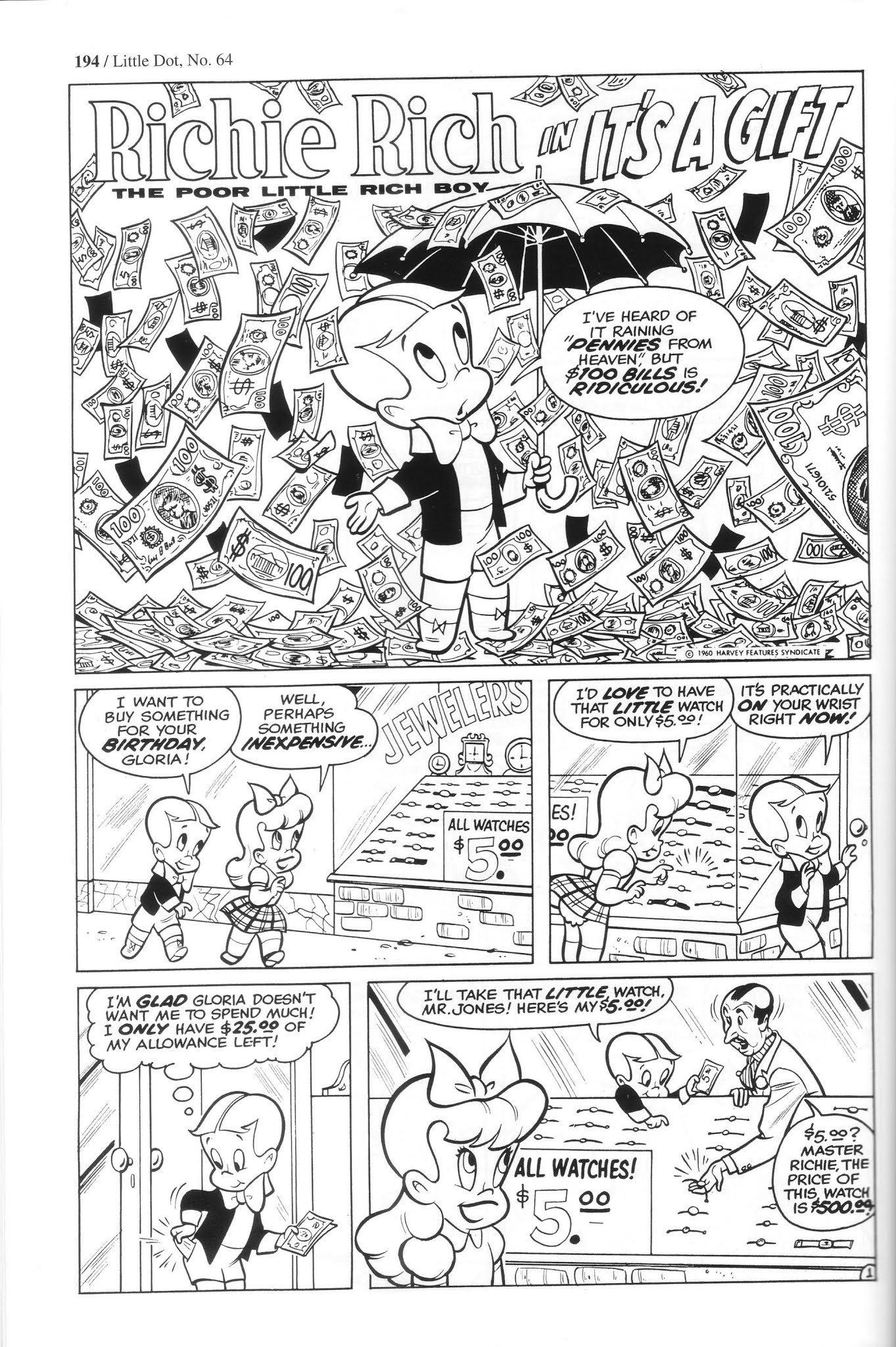 Read online Harvey Comics Classics comic -  Issue # TPB 2 (Part 2) - 95
