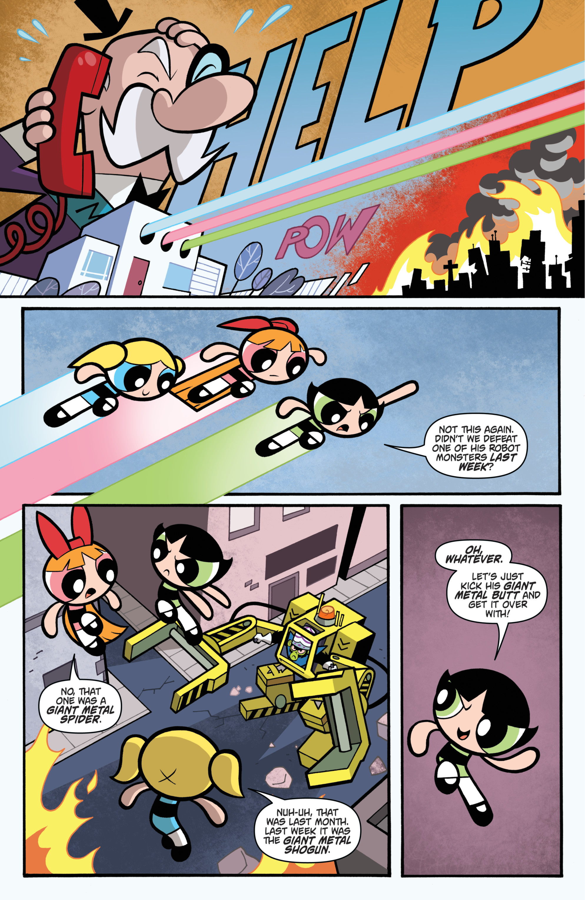 Read online Powerpuff Girls (2016) comic -  Issue #1 - 6