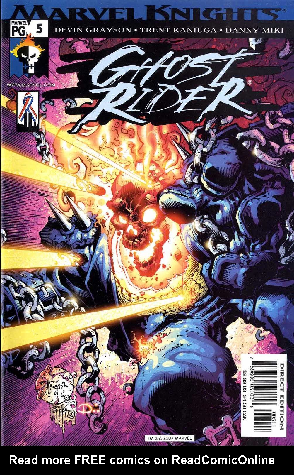 Read online Ghost Rider (2001) comic -  Issue #5 - 1