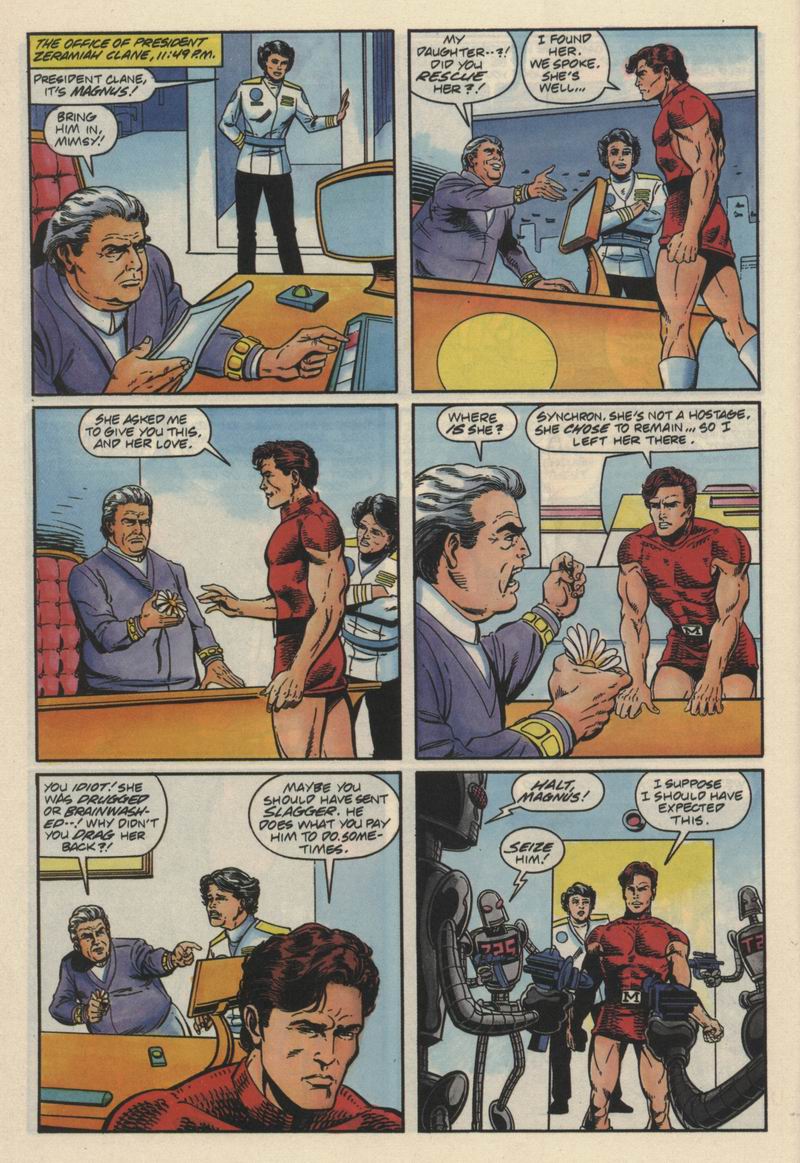 Read online Magnus Robot Fighter (1991) comic -  Issue #9 - 21
