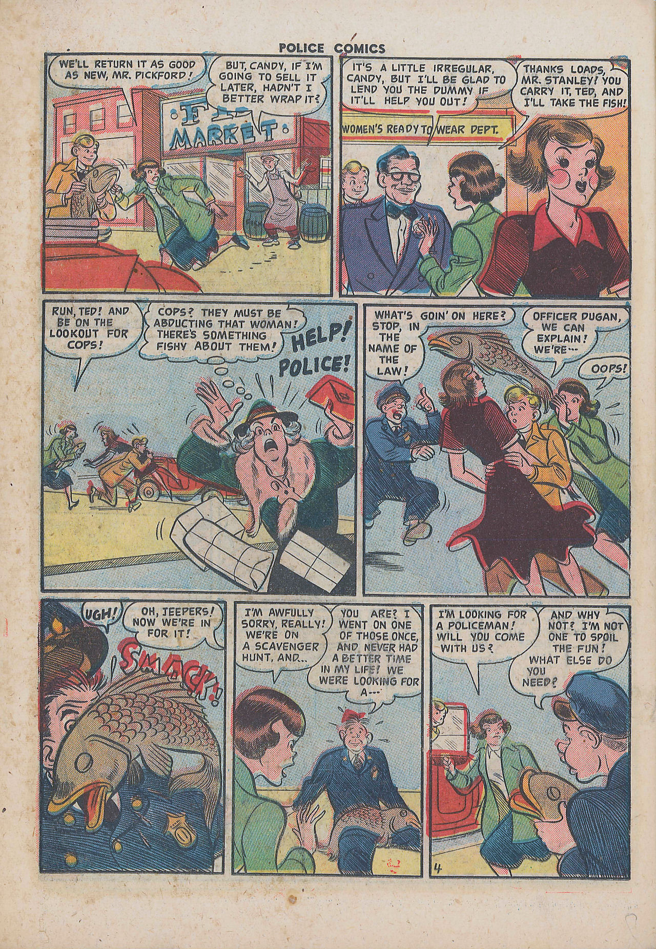 Read online Police Comics comic -  Issue #98 - 24