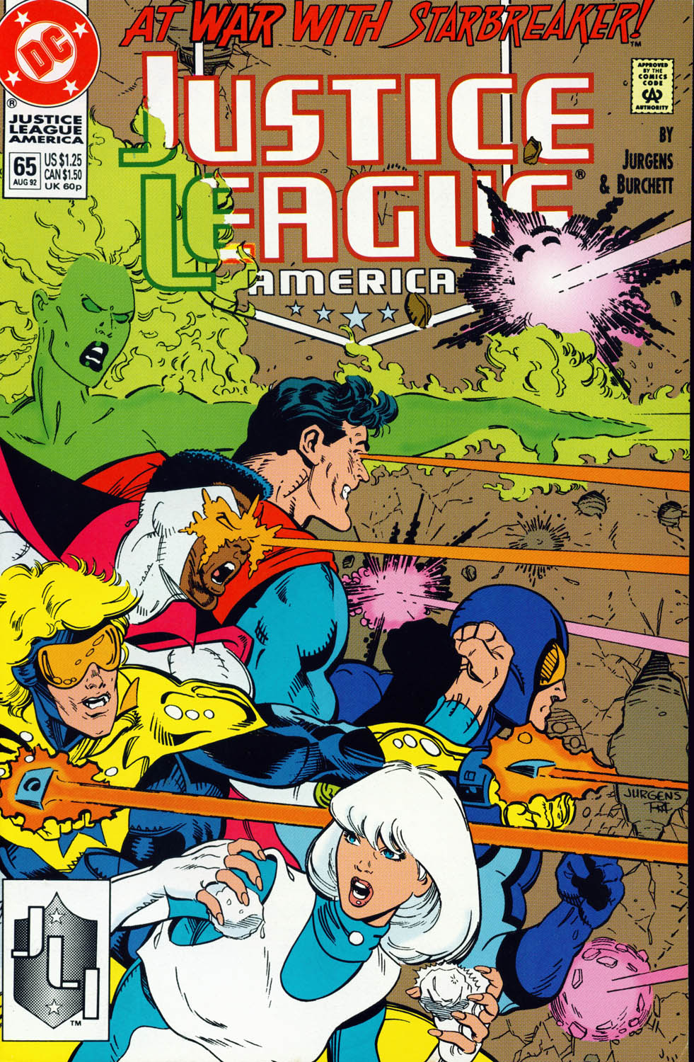 Read online Justice League America comic -  Issue #65 - 1