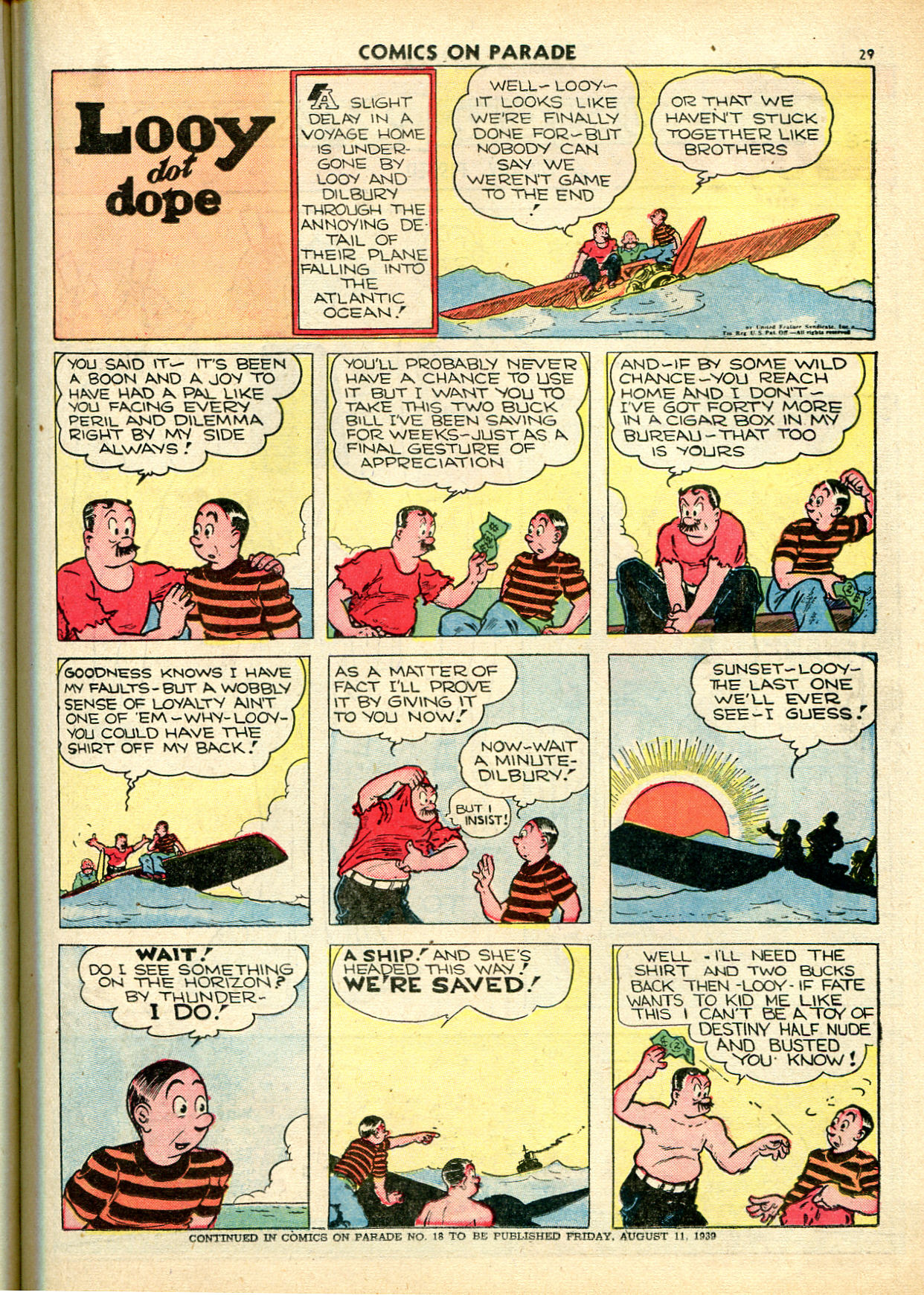 Read online Comics on Parade comic -  Issue #17 - 30