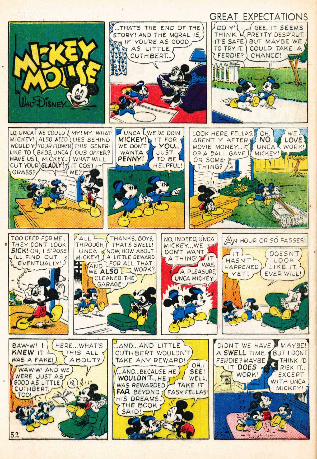 Read online Walt Disney's Comics and Stories comic -  Issue #26 - 55