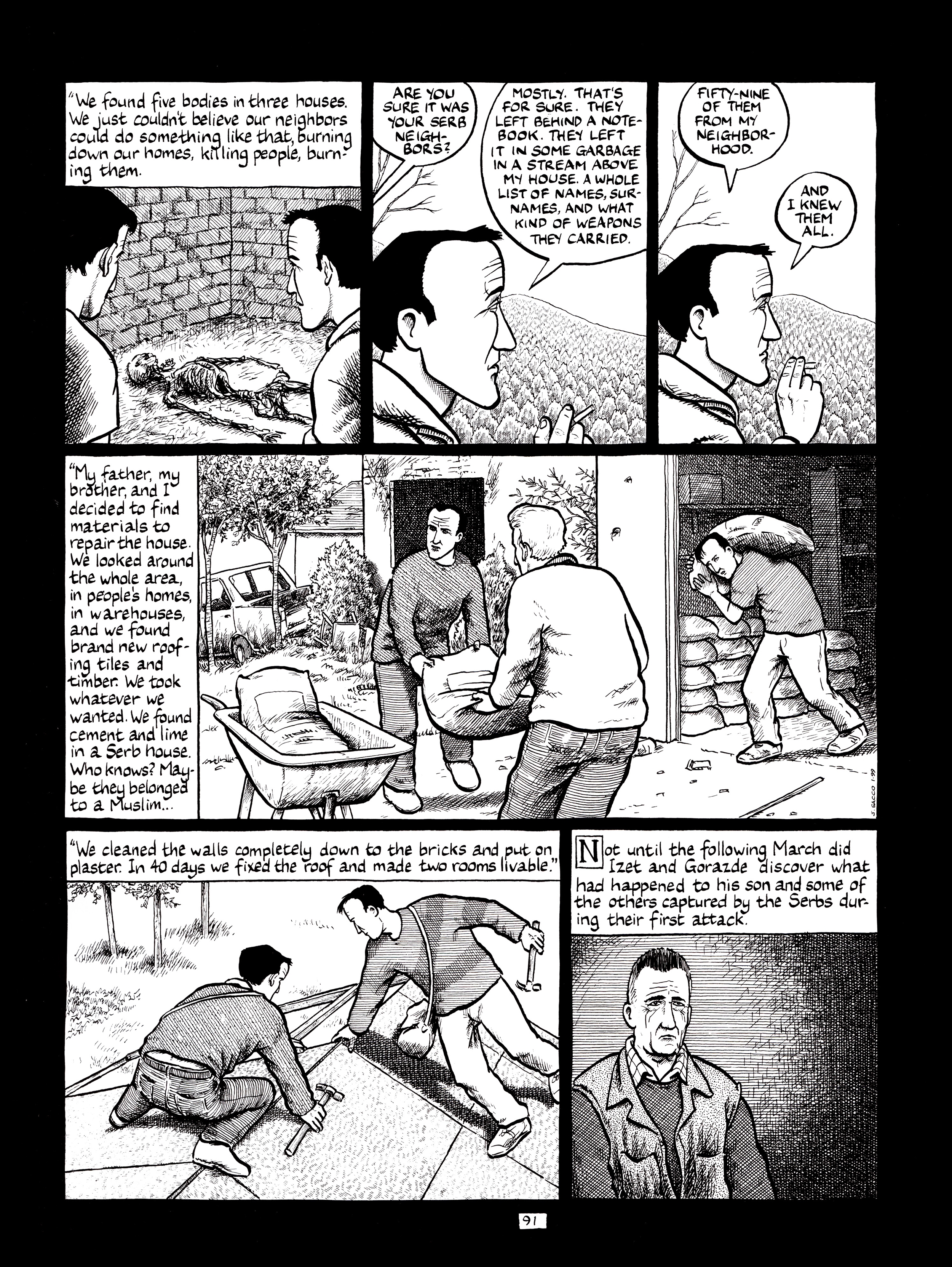 Read online Safe Area Goražde comic -  Issue # TPB (Part 2) - 32