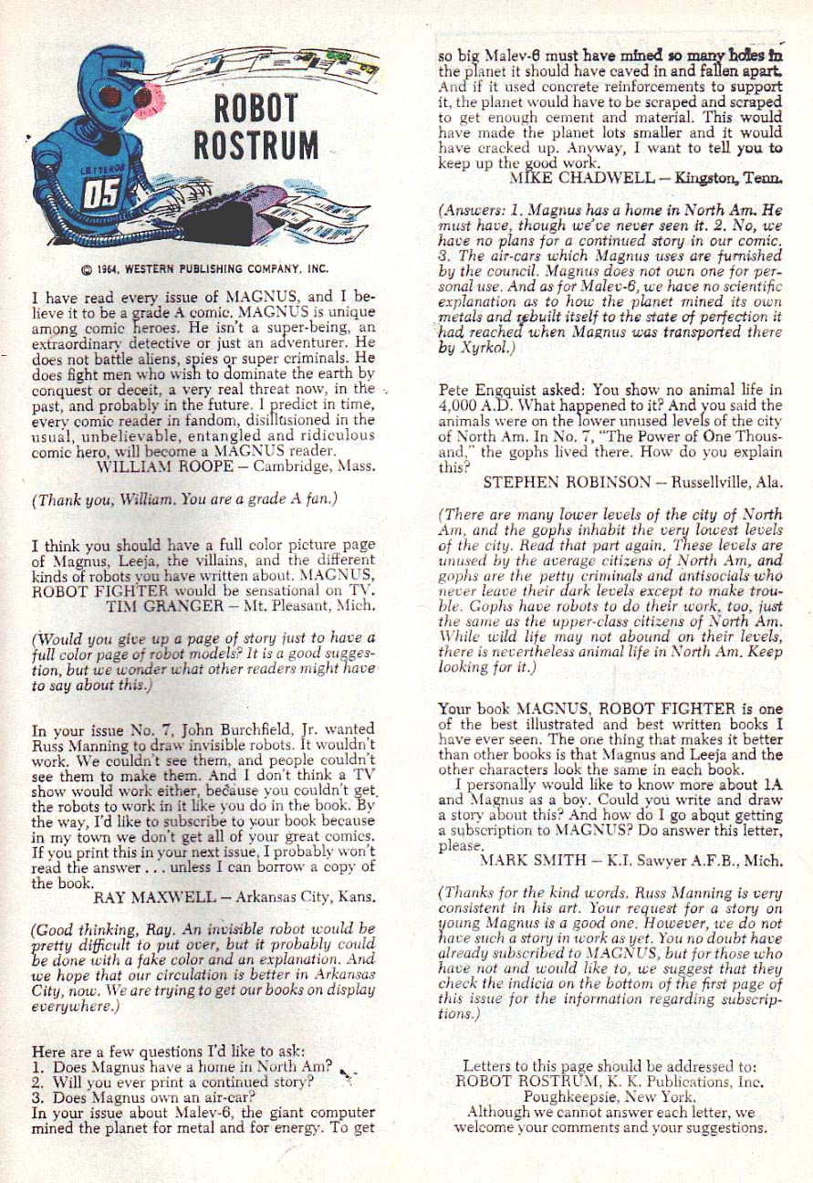 Read online Magnus, Robot Fighter 4000 AD comic -  Issue #9 - 33