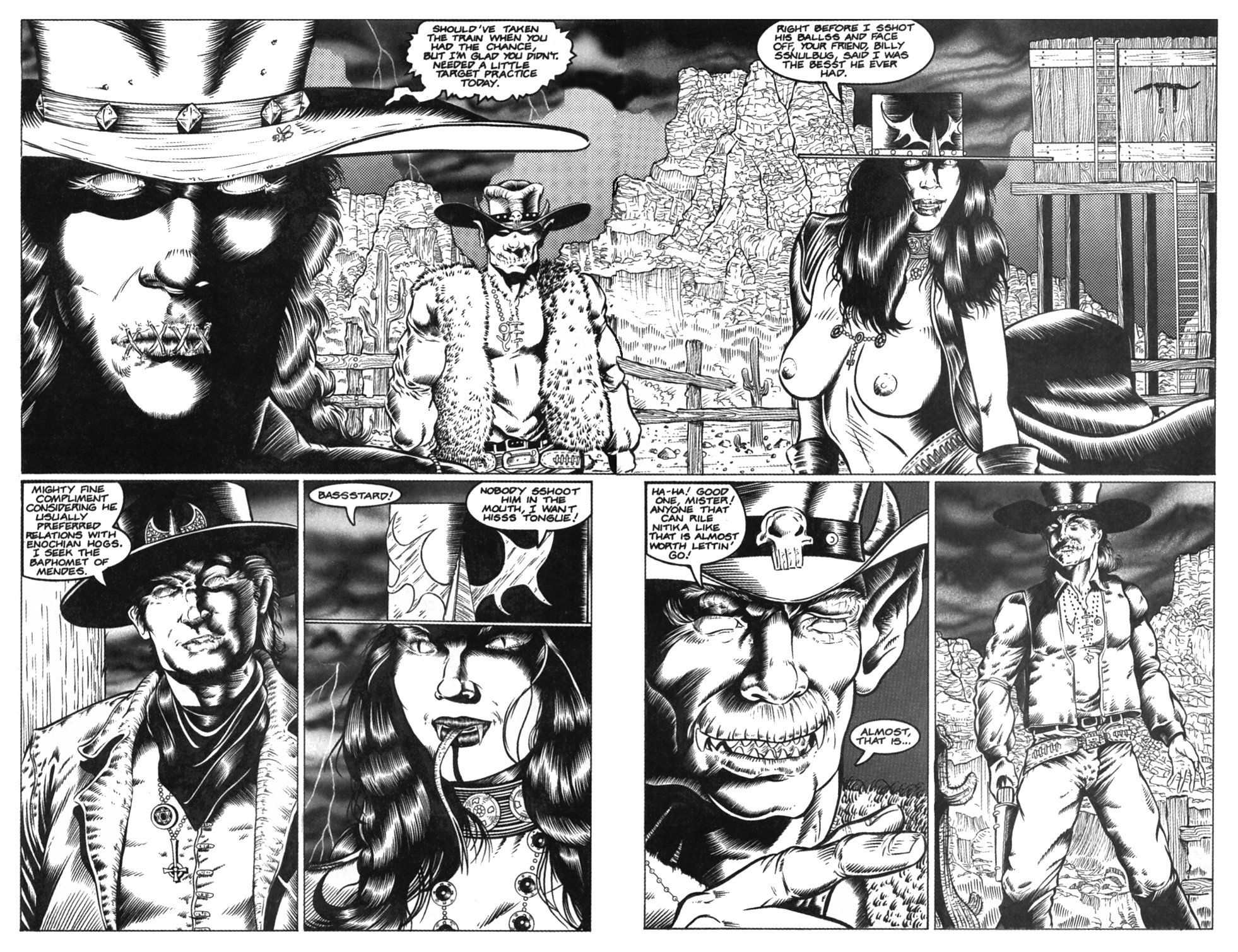 Read online Gunfighters in Hell comic -  Issue #1 - 22