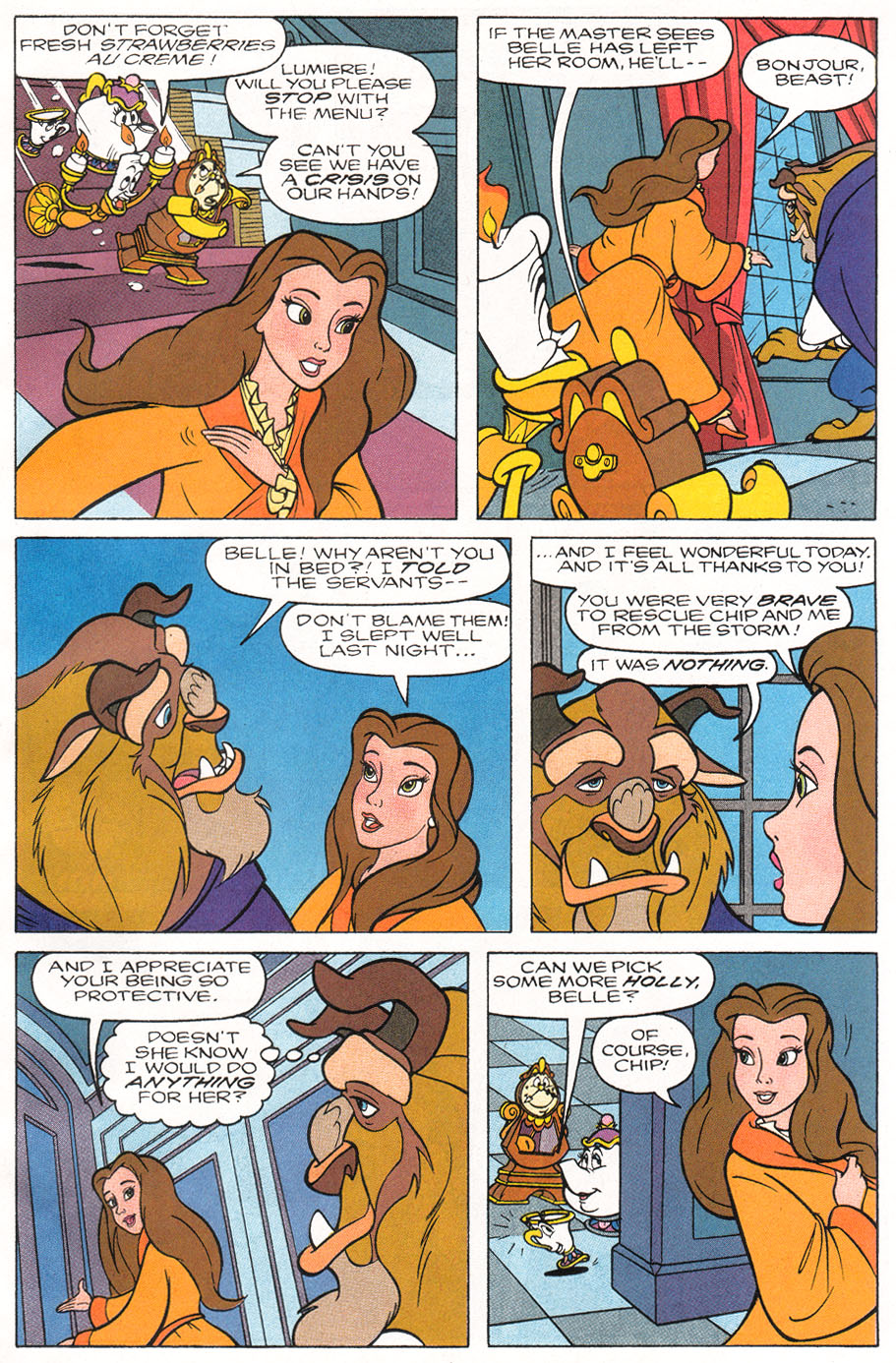 Read online Disney's Beauty and the Beast comic -  Issue #9 - 15