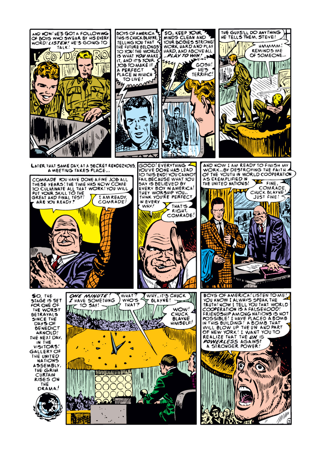Read online Captain America Comics comic -  Issue #78 - 22